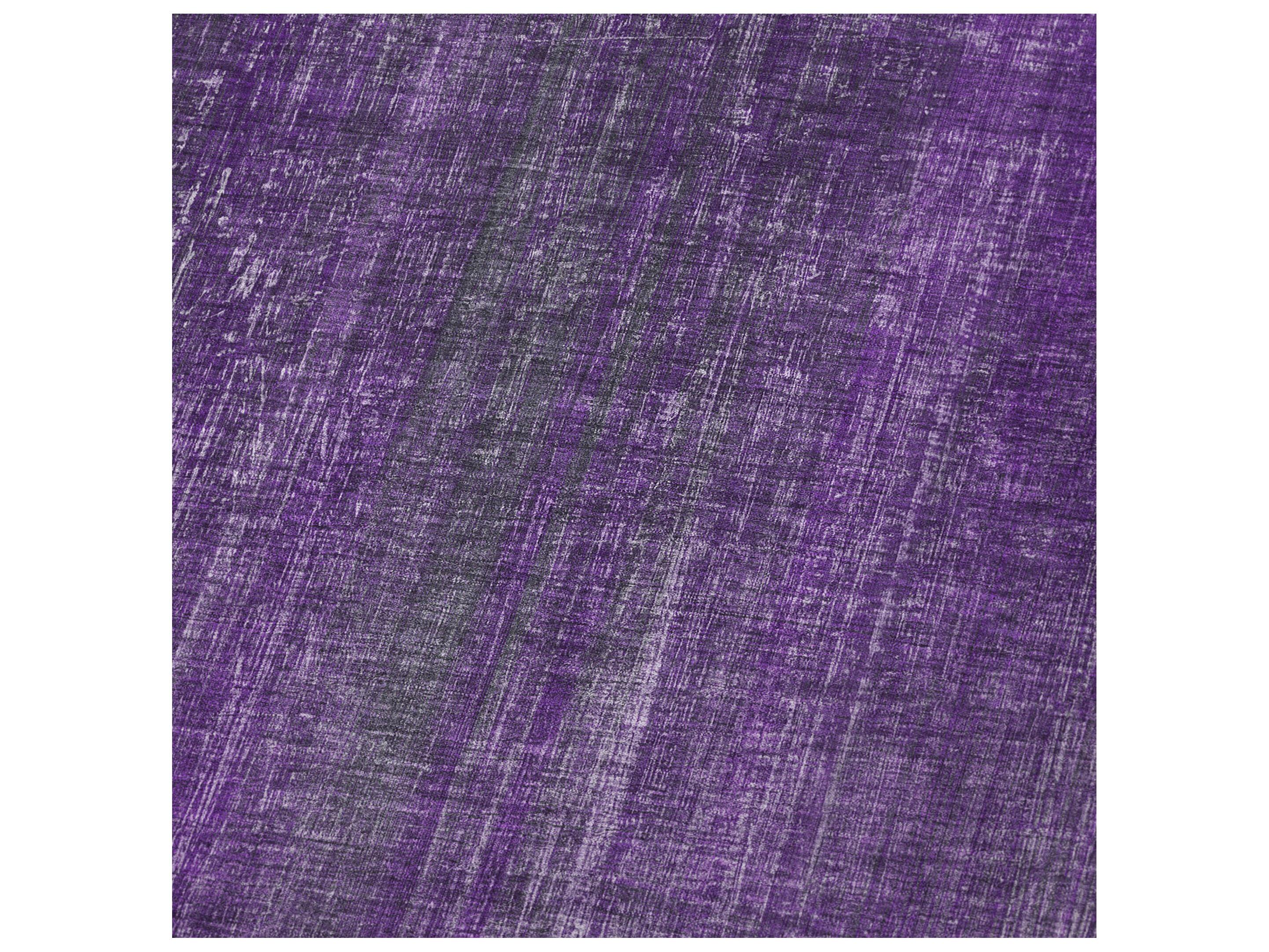 Dalyn Sherpa Purple Polyester Throw
