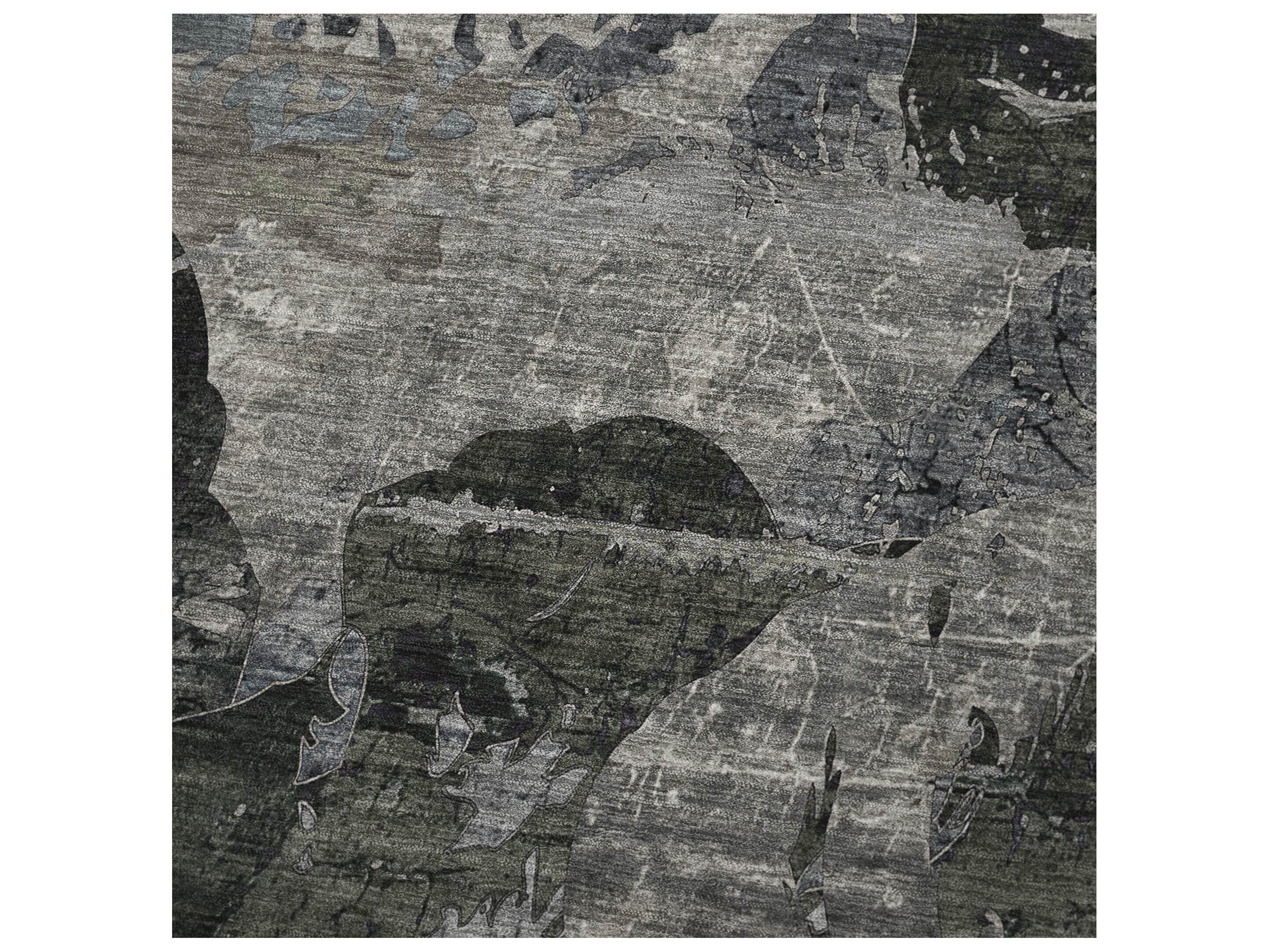 Dalyn Sherpa Gray Polyester Throw