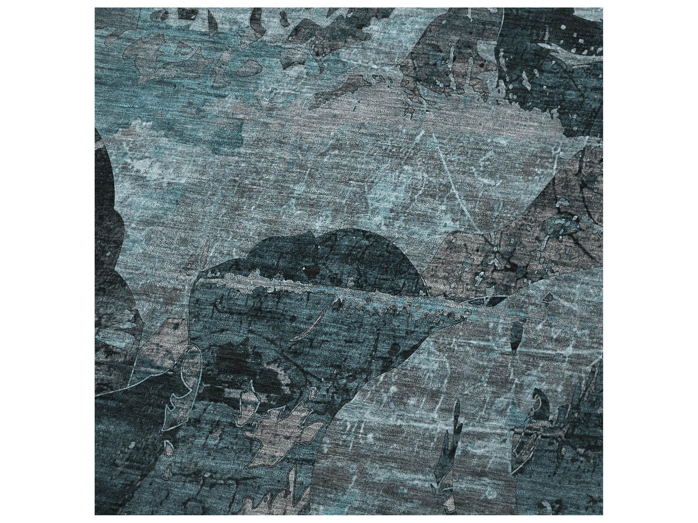 Dalyn Sherpa Teal Polyester Throw