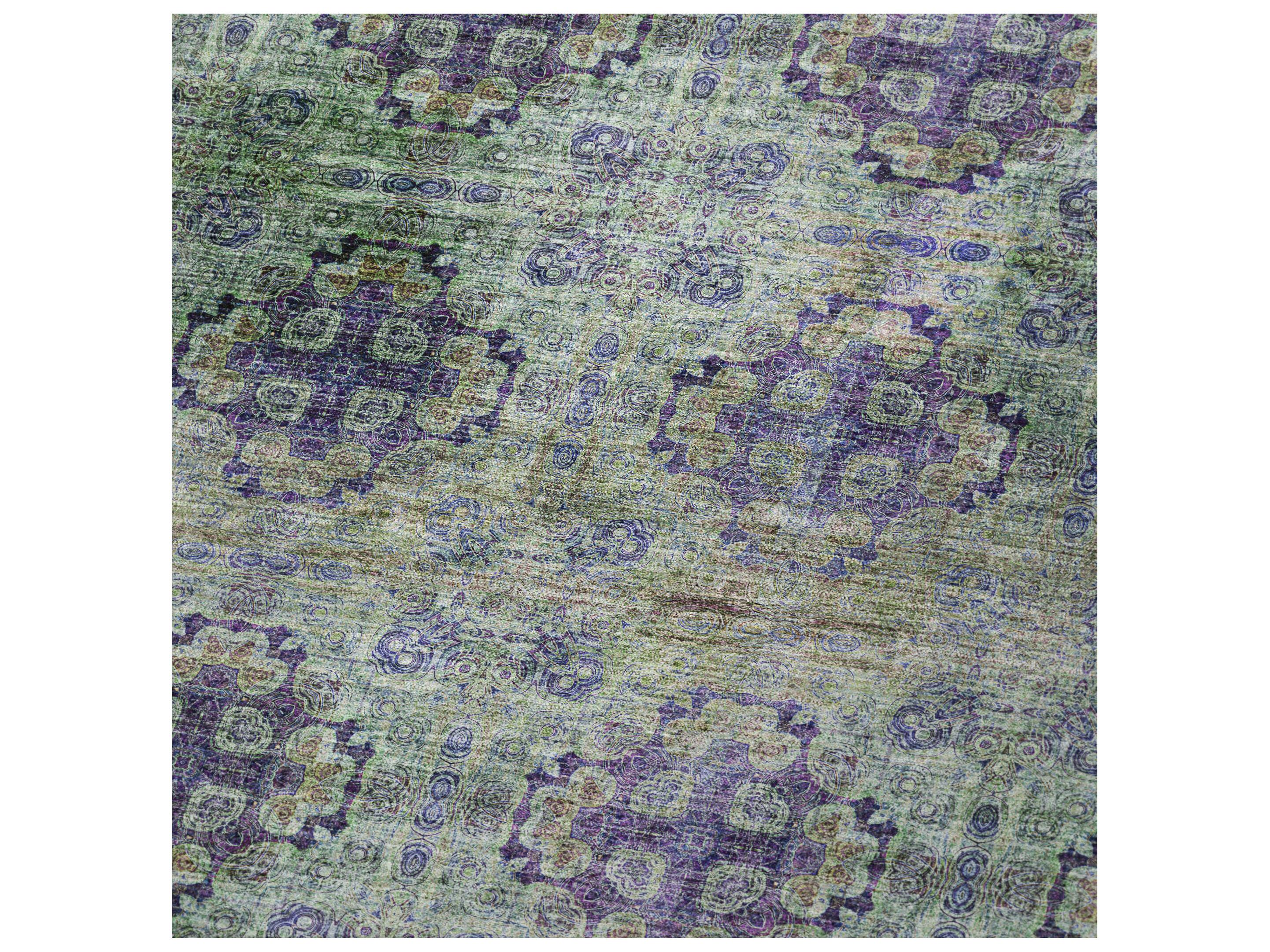 Dalyn Sherpa Purple Polyester Throw