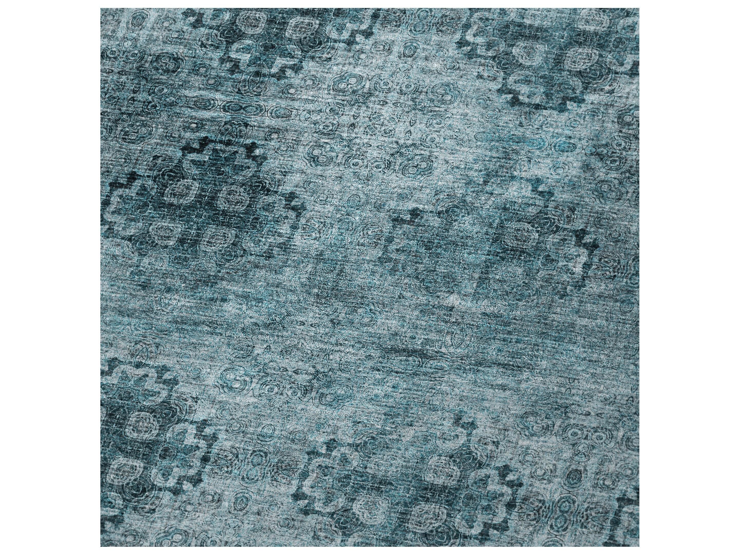 Dalyn Sherpa Teal Polyester Throw