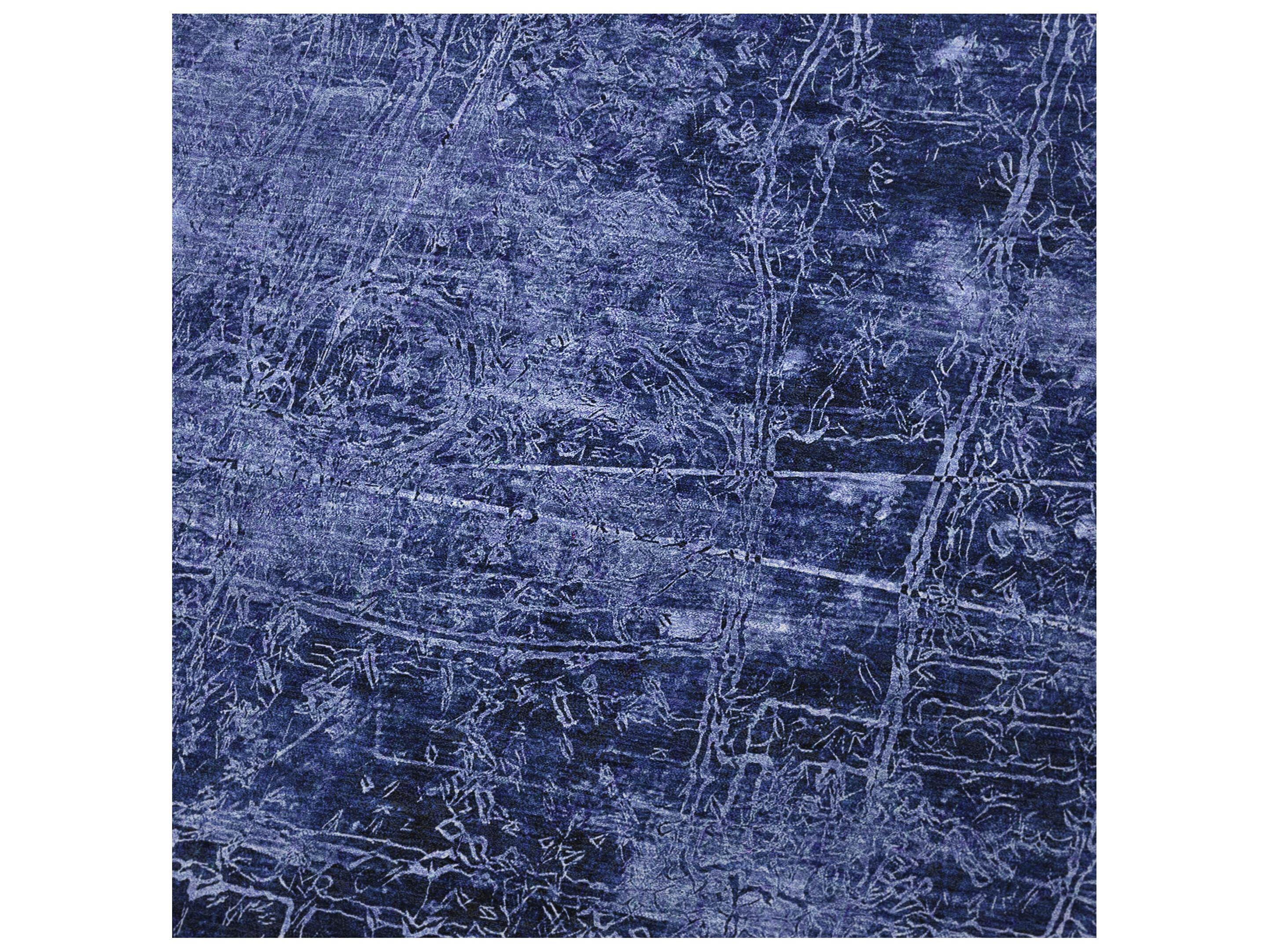 Dalyn Sherpa Blue Polyester Throw