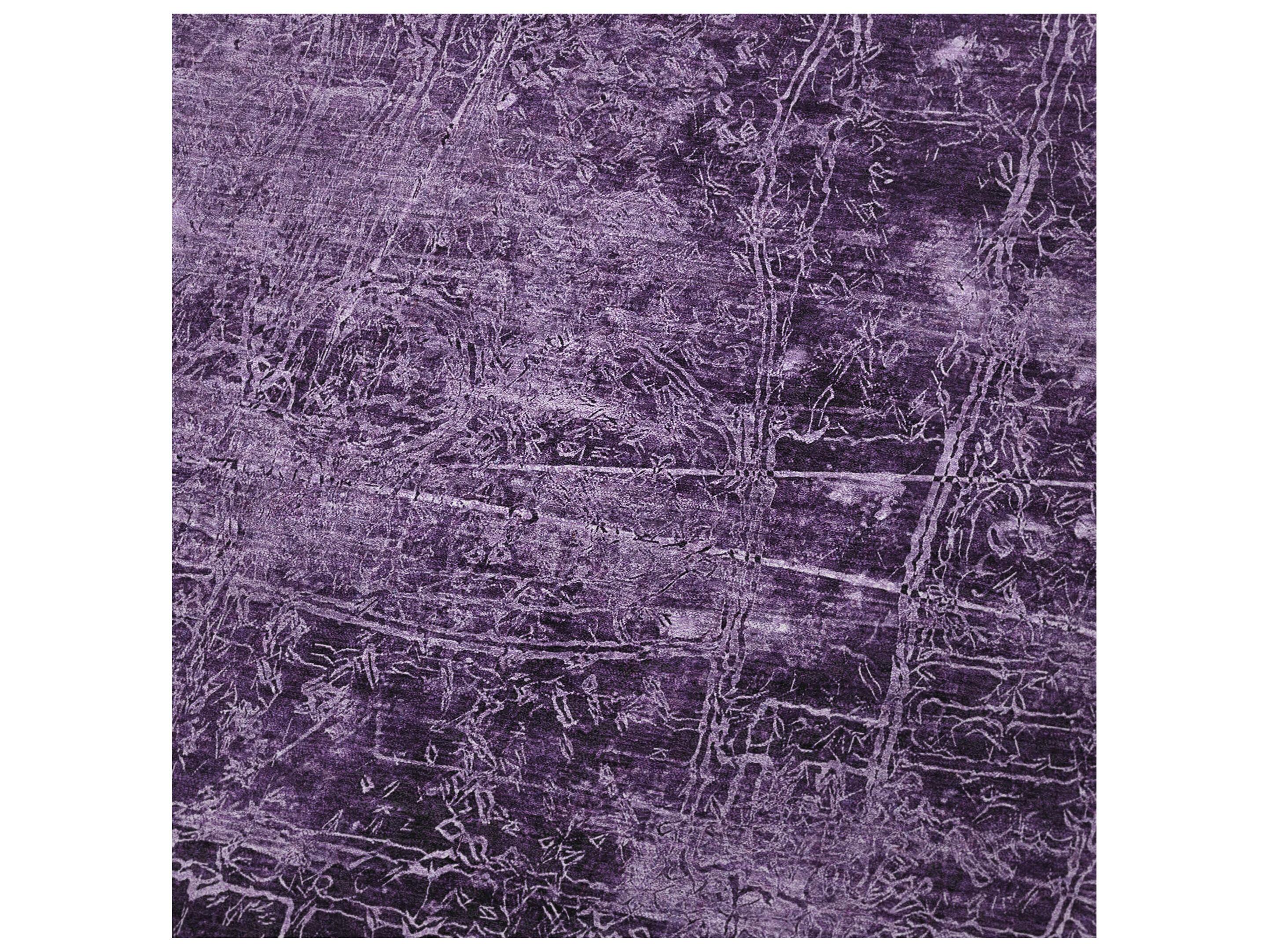 Dalyn Sherpa Purple Polyester Throw