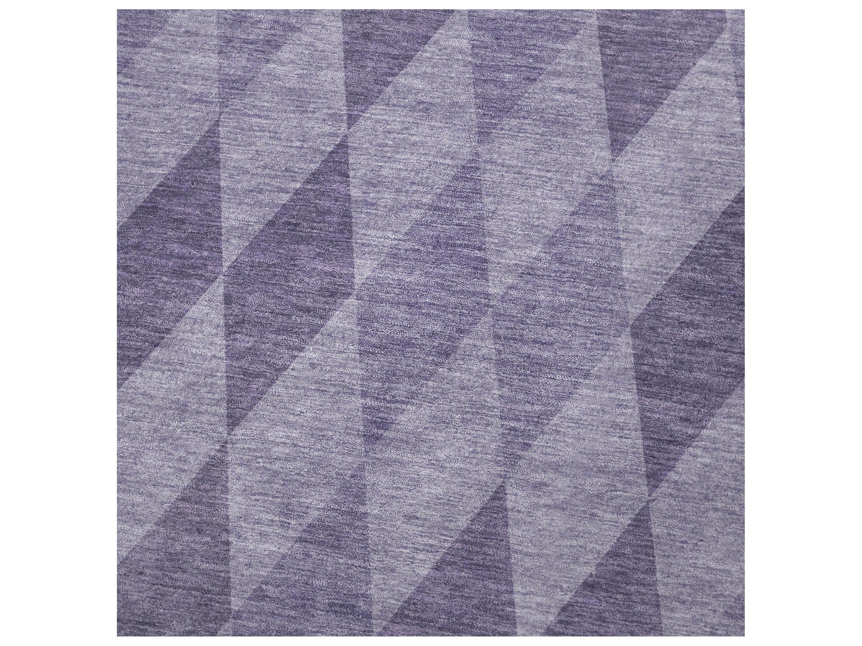 Dalyn Sherpa Purple Polyester Throw