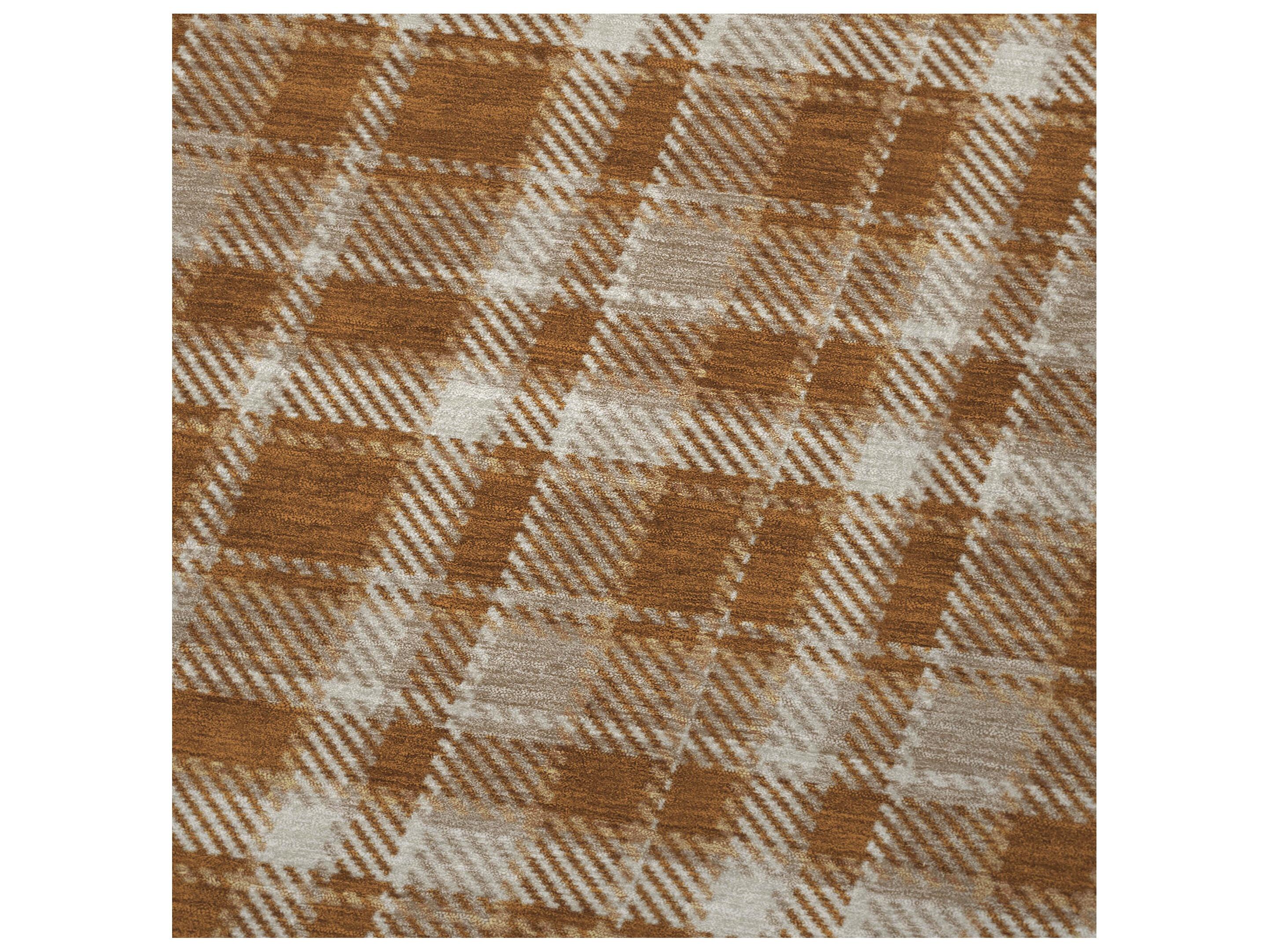 Dalyn Sherpa Orange Polyester Throw