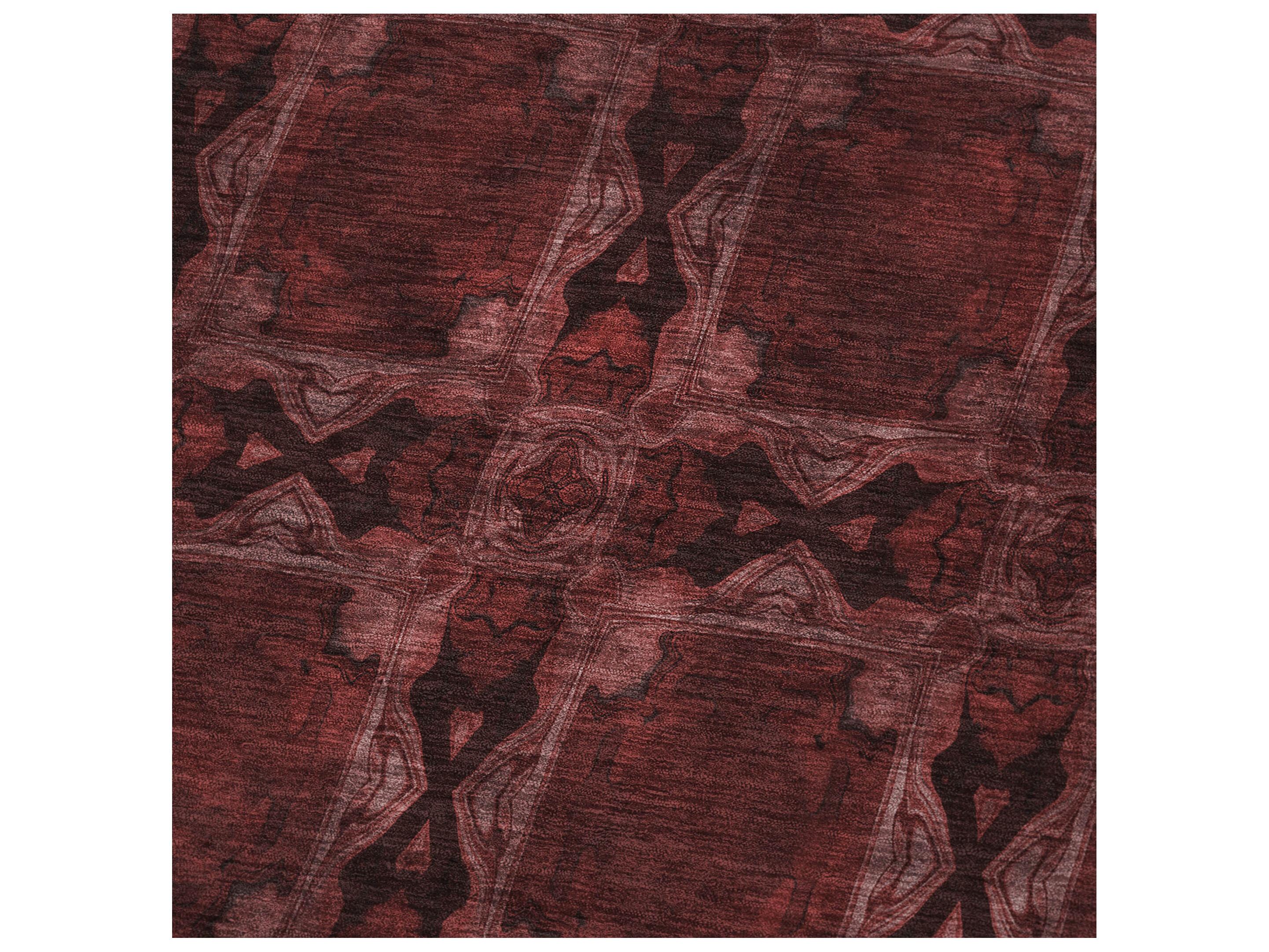 Dalyn Sherpa Red Polyester Throw