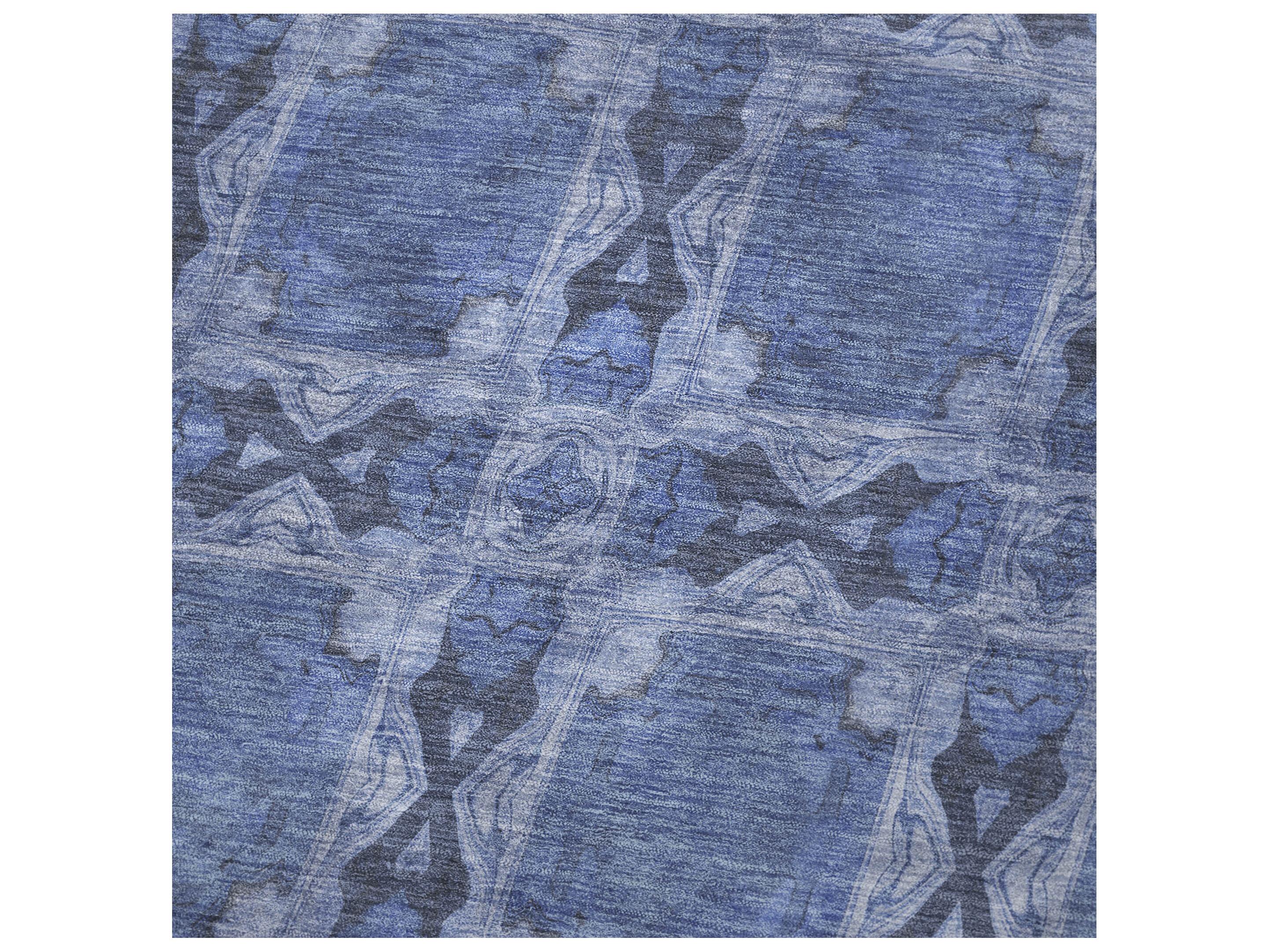 Dalyn Sherpa Blue Polyester Throw