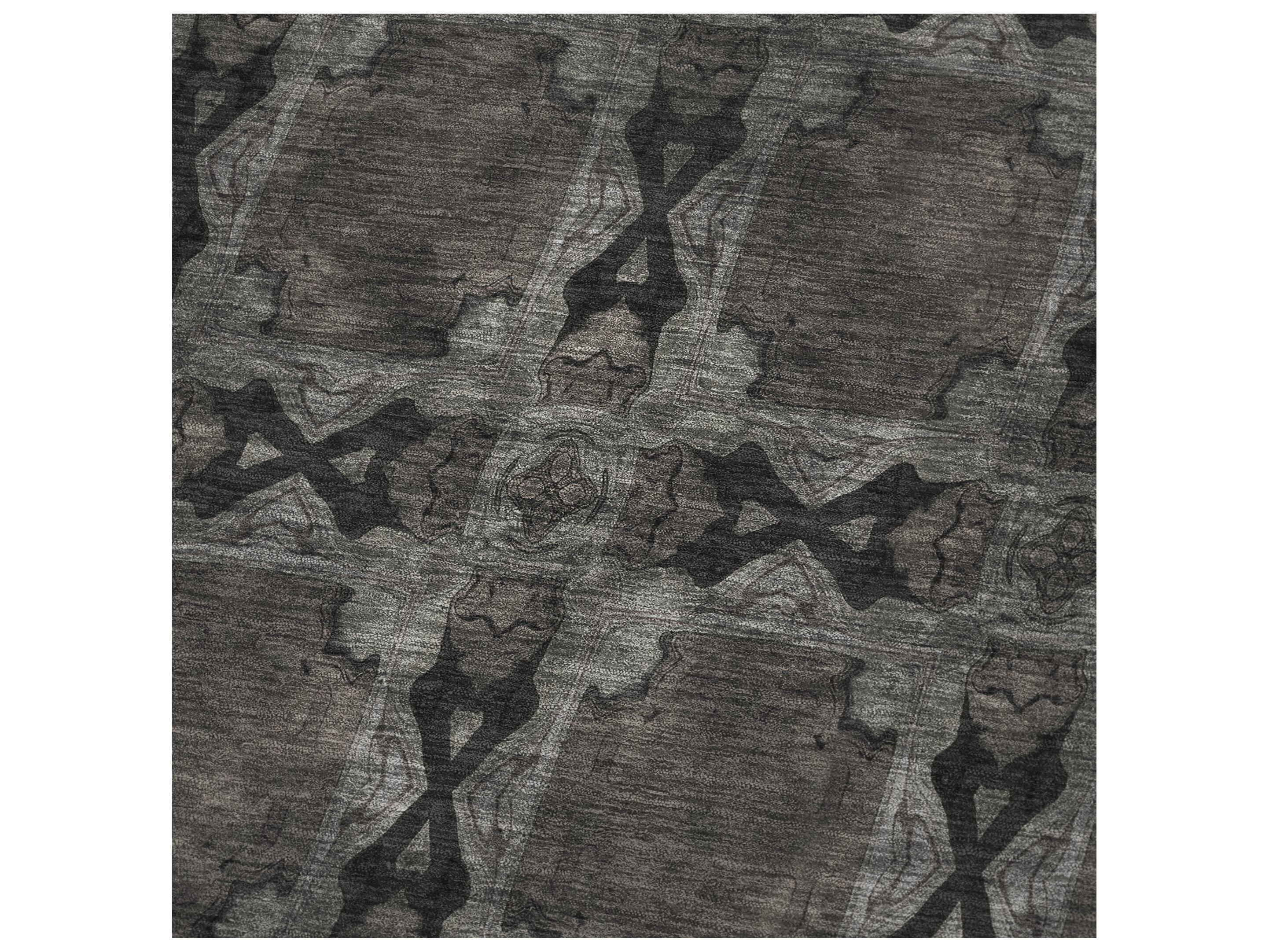 Dalyn Sherpa Gray Polyester Throw