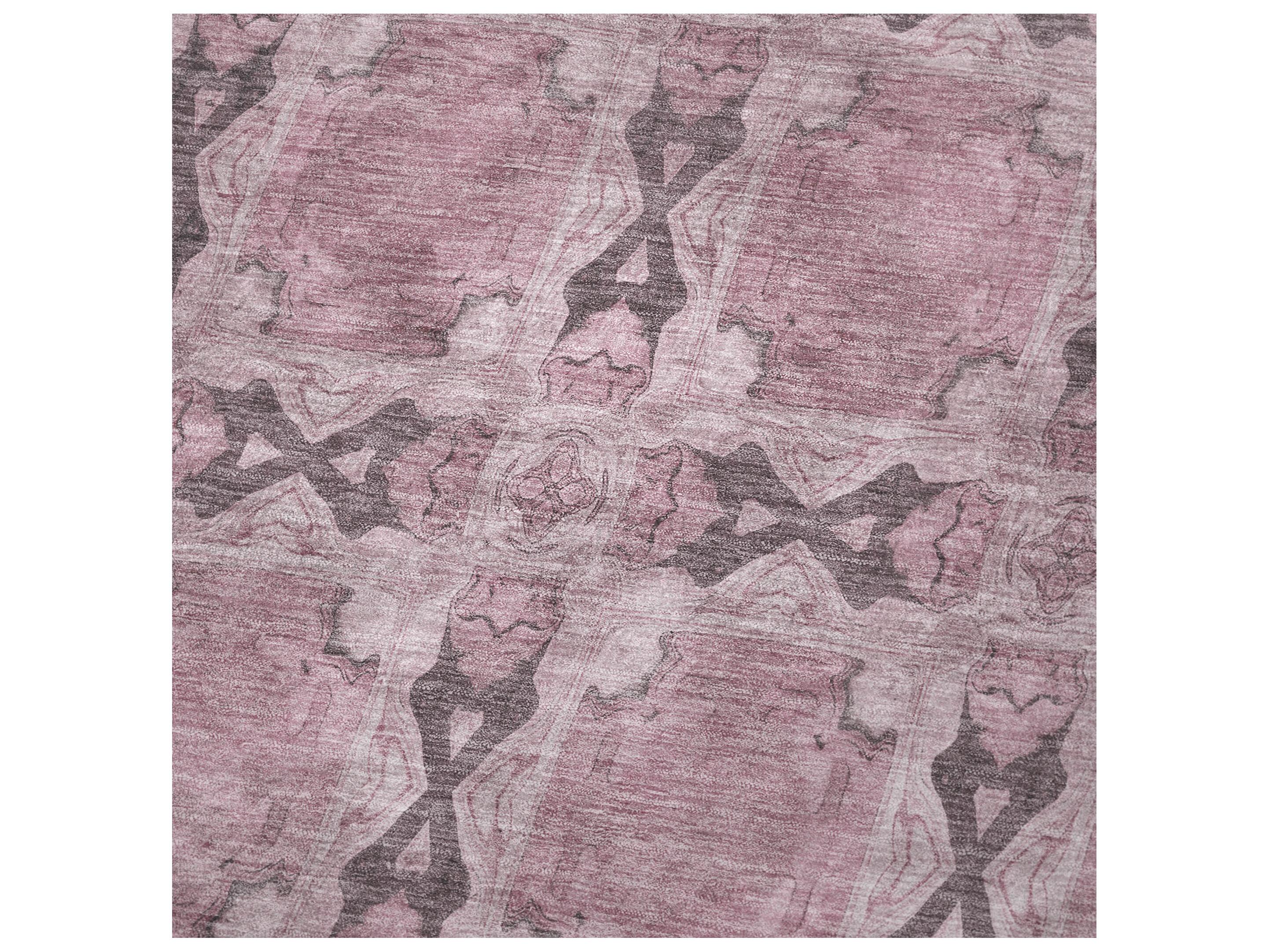 Dalyn Sherpa Pink Polyester Throw