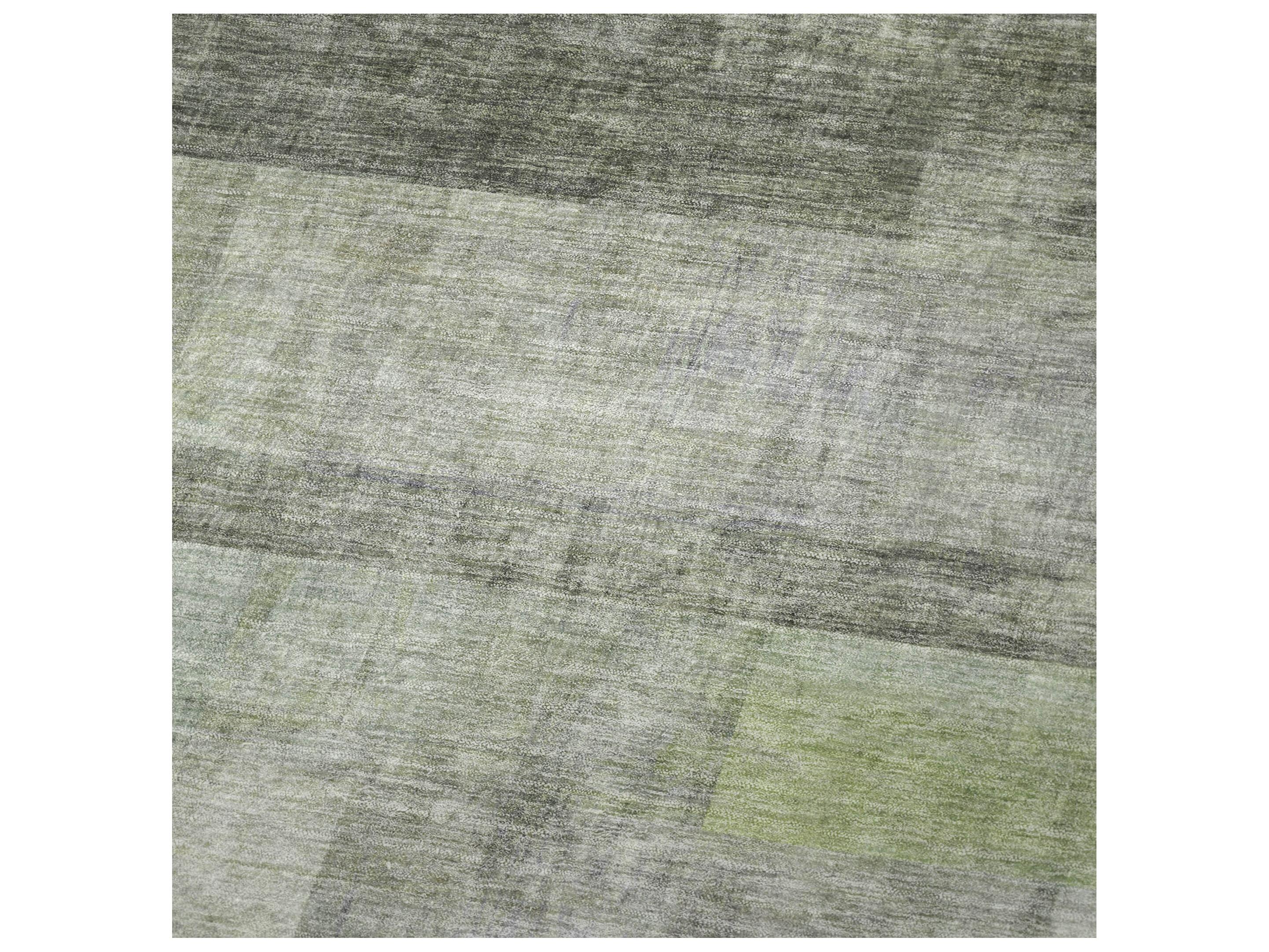 Dalyn Sherpa Green Polyester Throw