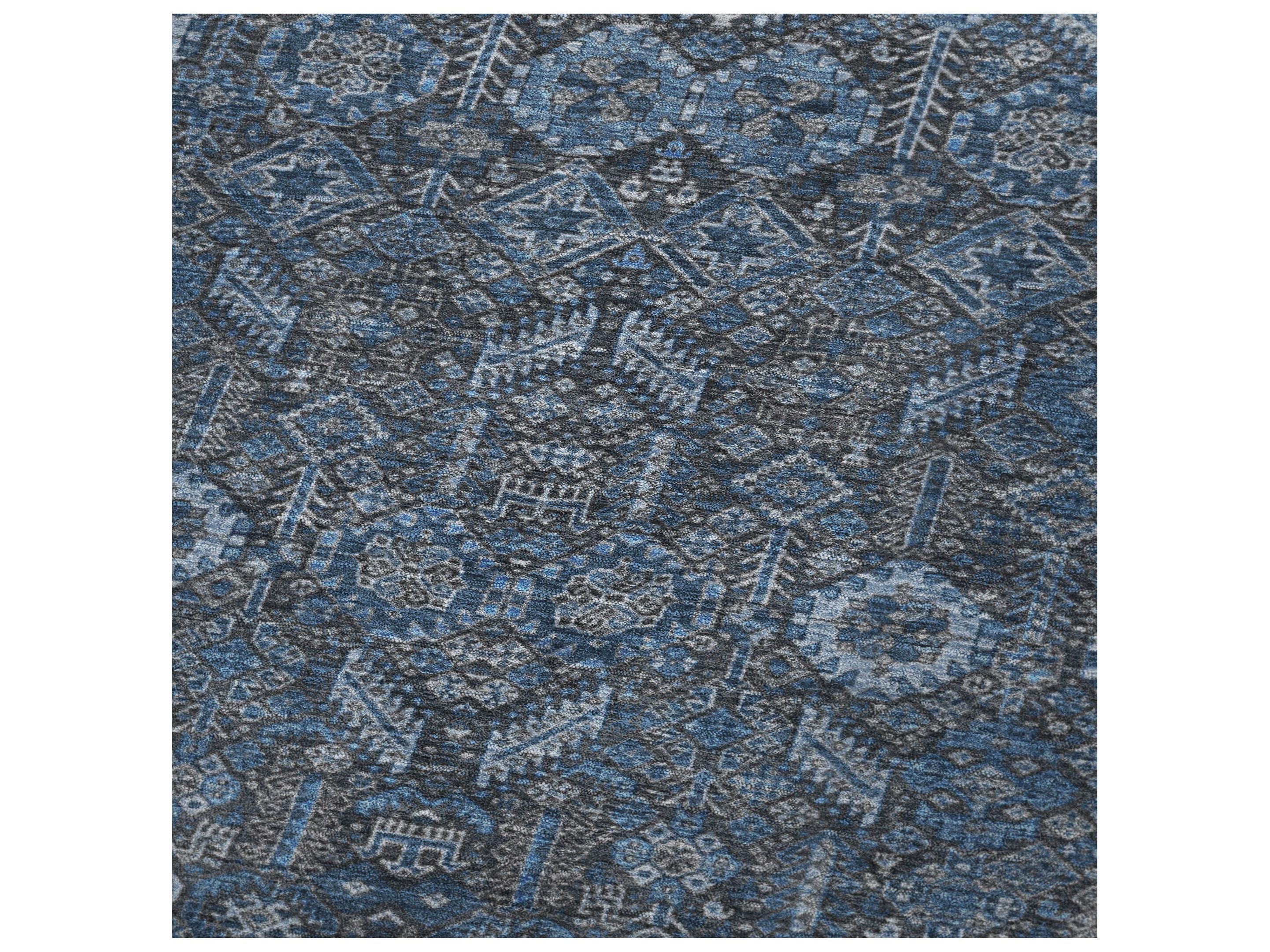 Dalyn Sherpa Blue Polyester Throw