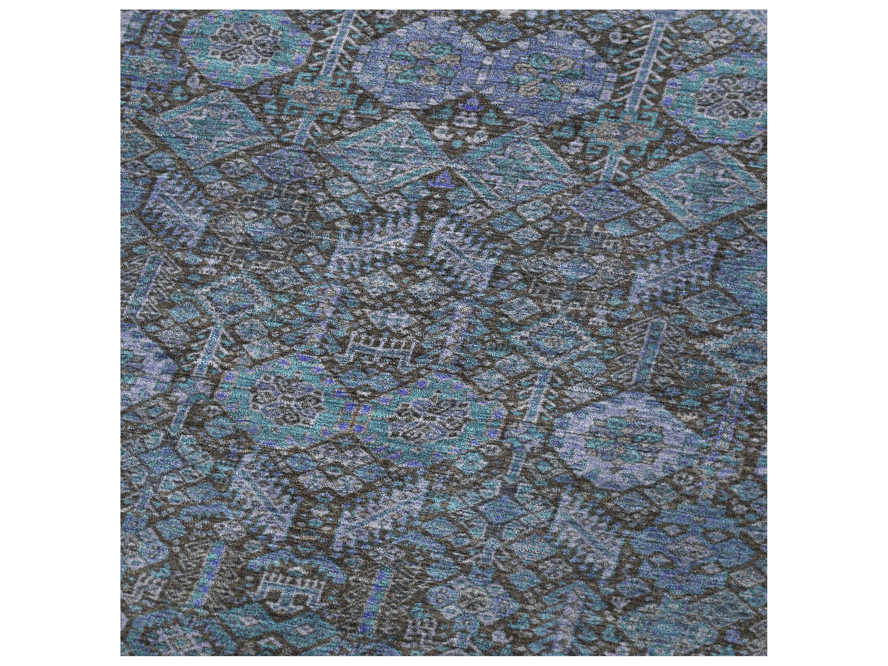 Dalyn Sherpa Teal Polyester Throw