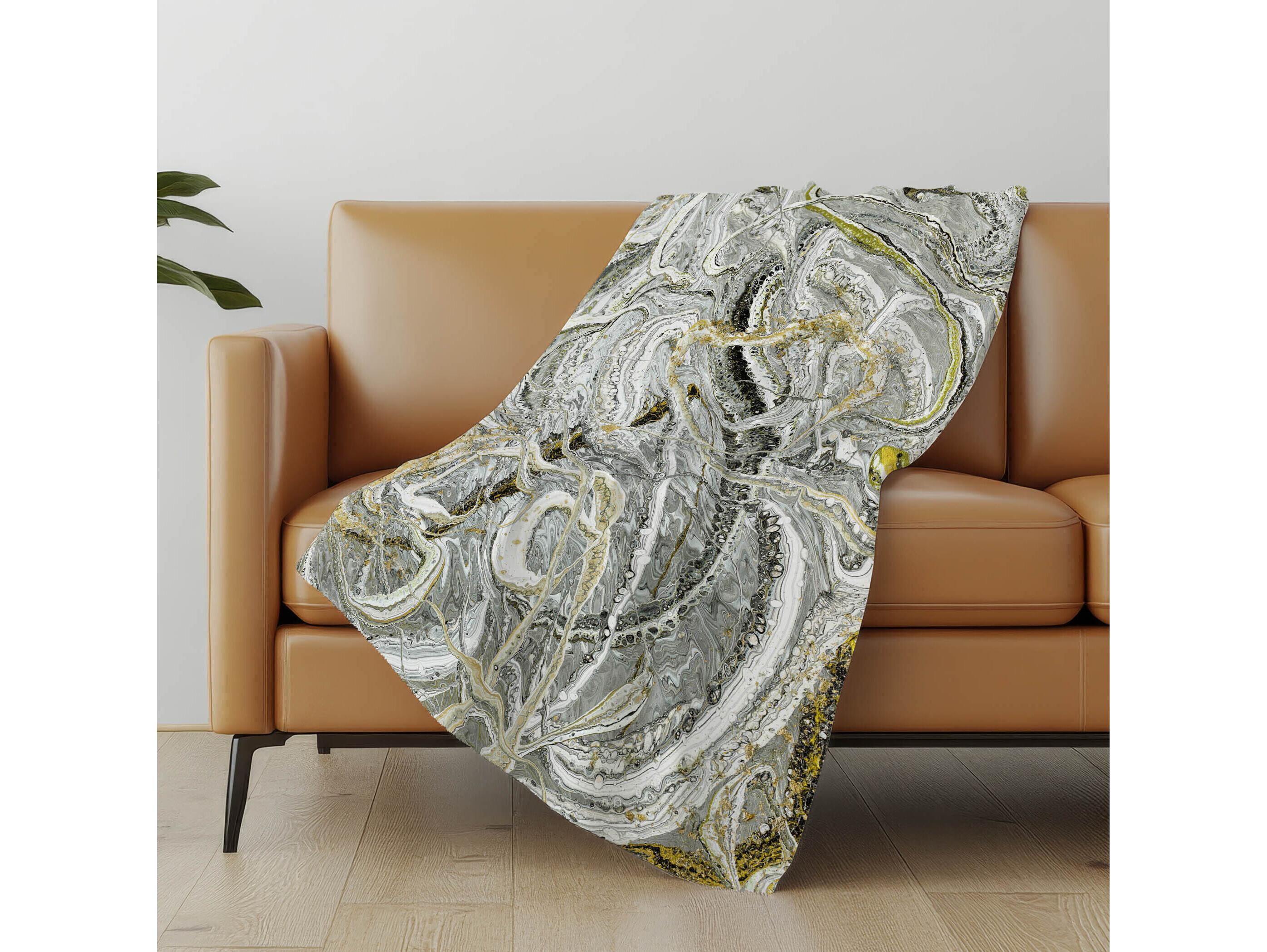Dalyn Sherpa Neutral Polyester Throw