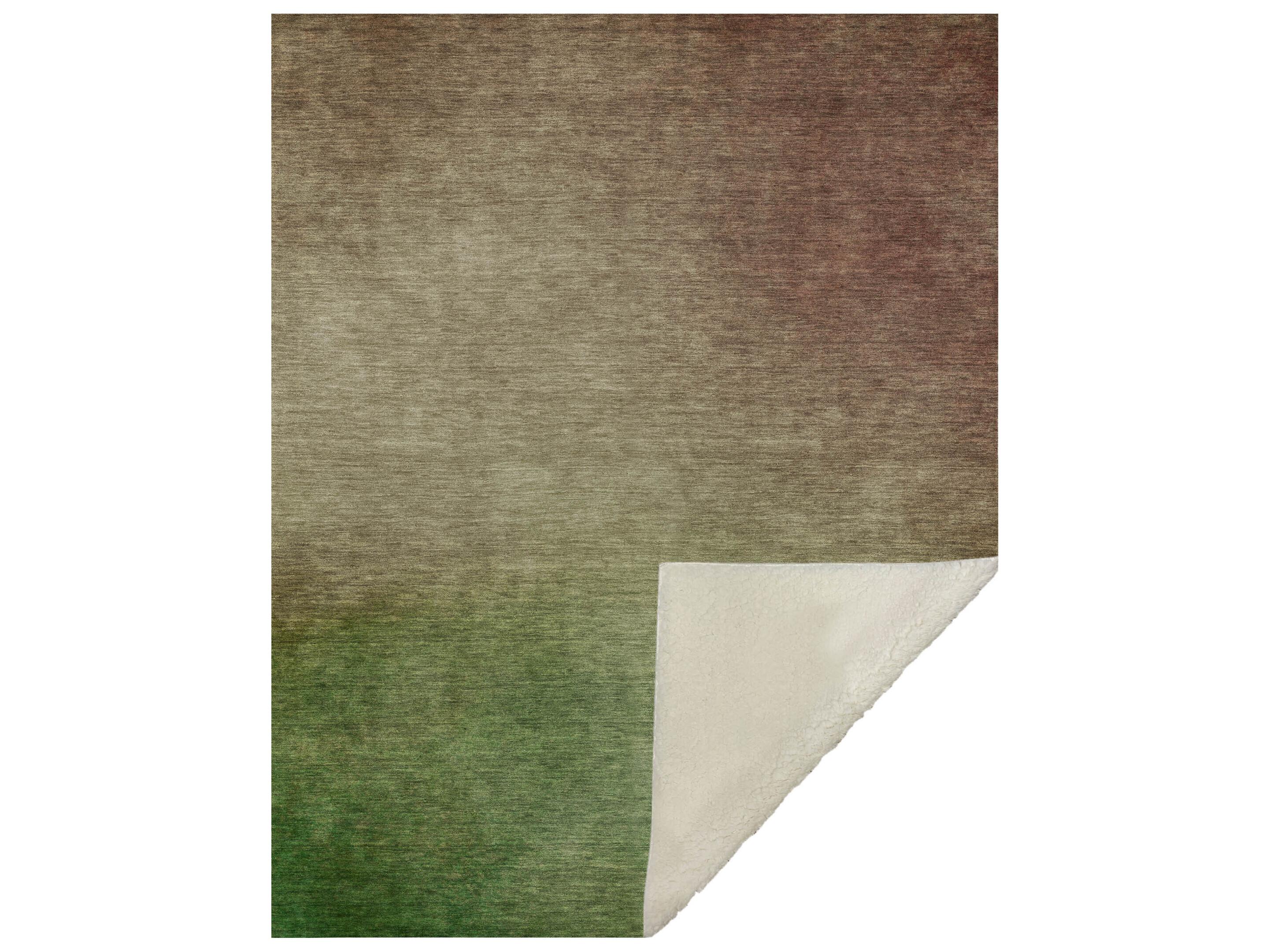 Dalyn Sherpa Pink Polyester Throw