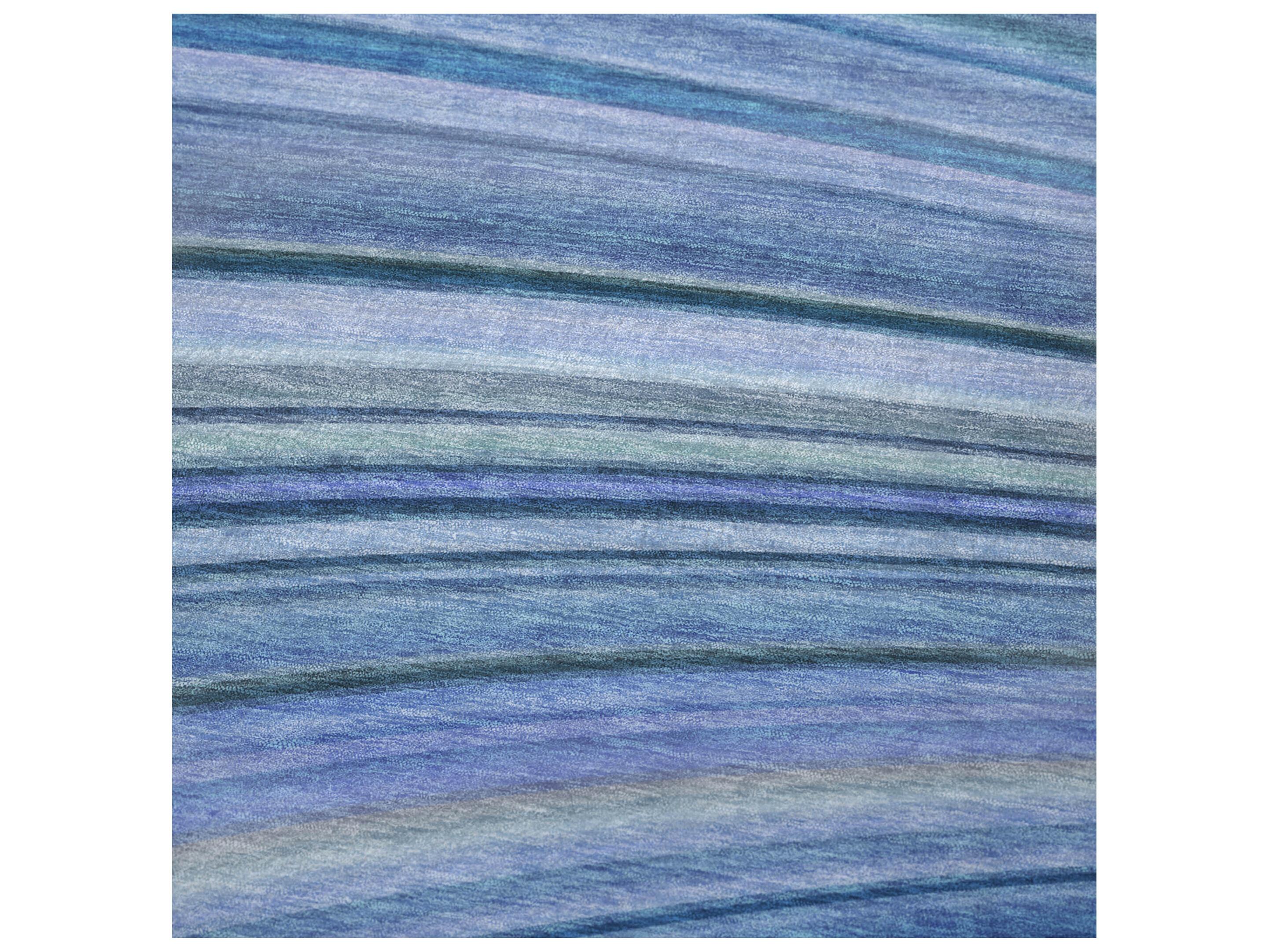 Dalyn Sherpa Blue Polyester Throw