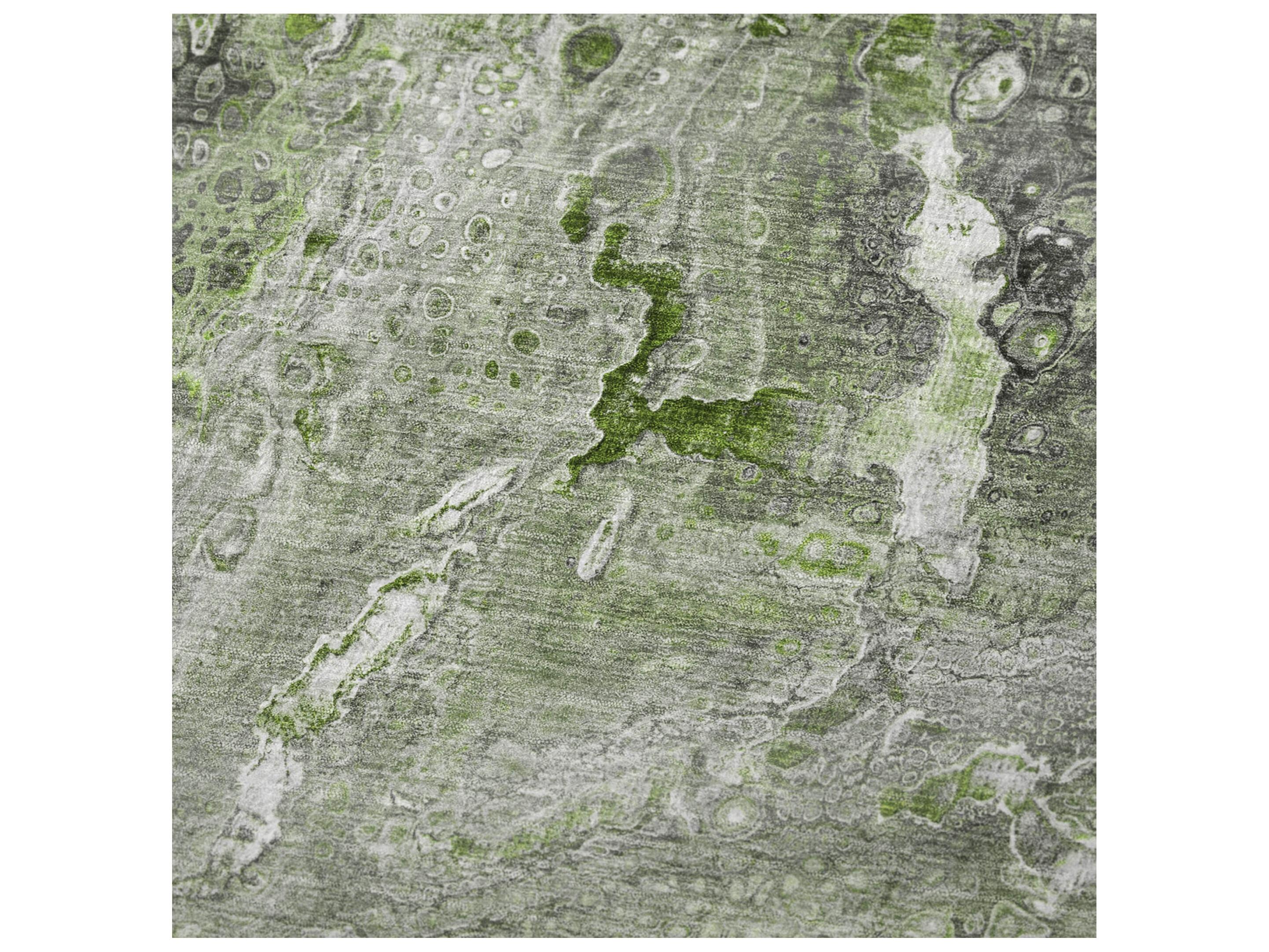 Dalyn Sherpa Green Polyester Throw