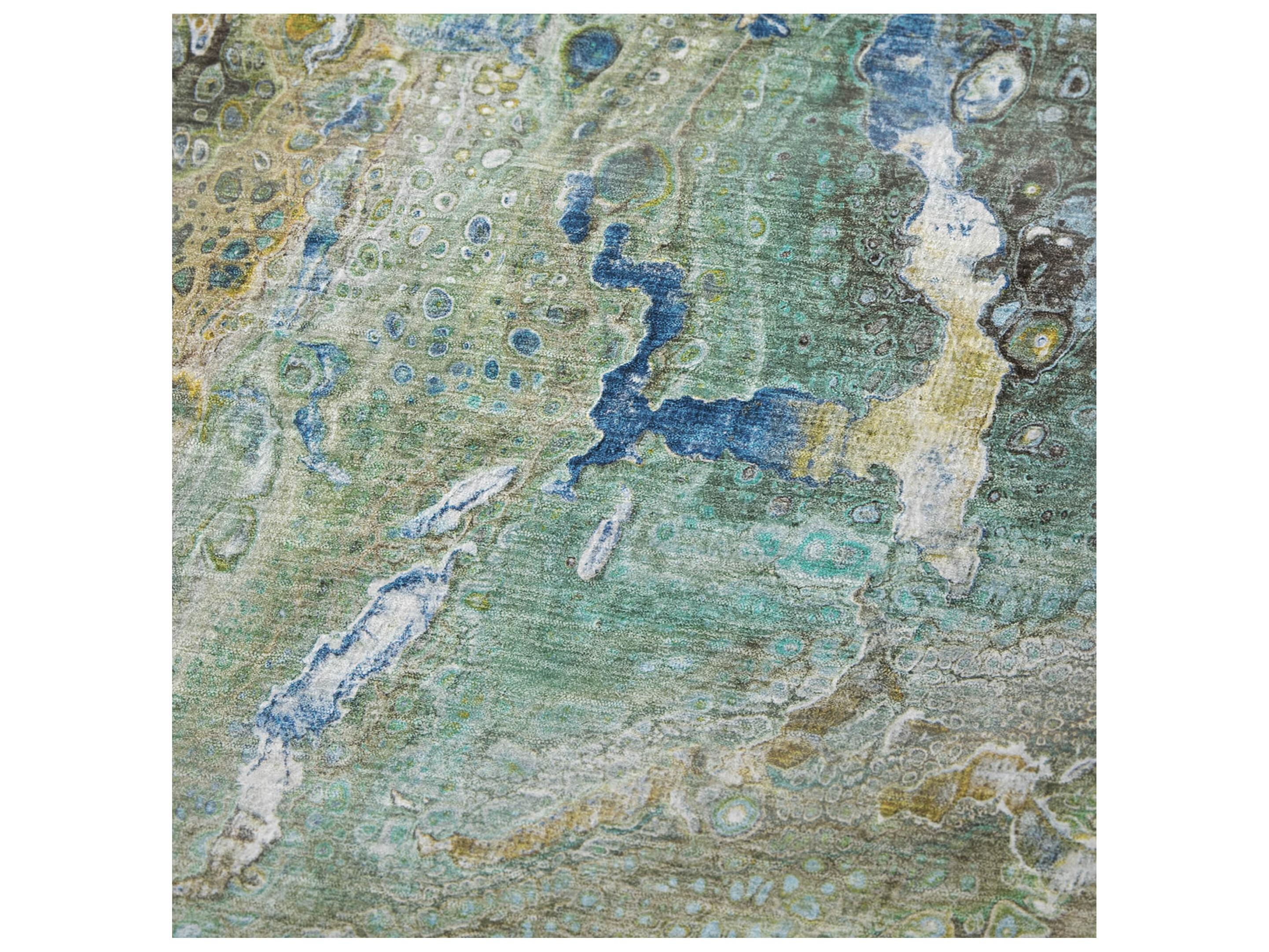 Dalyn Sherpa Teal Polyester Throw