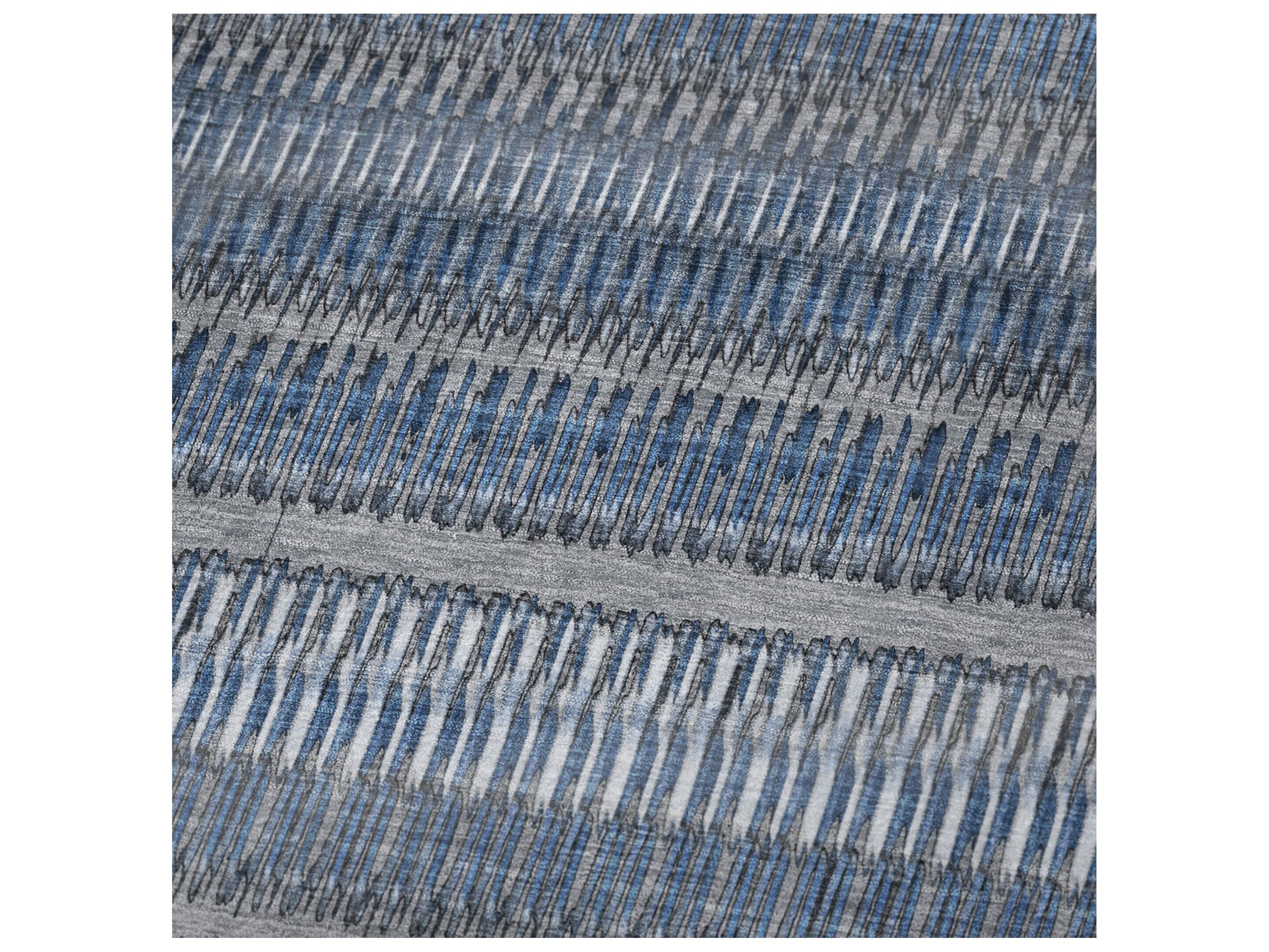 Dalyn Sherpa Blue Polyester Throw