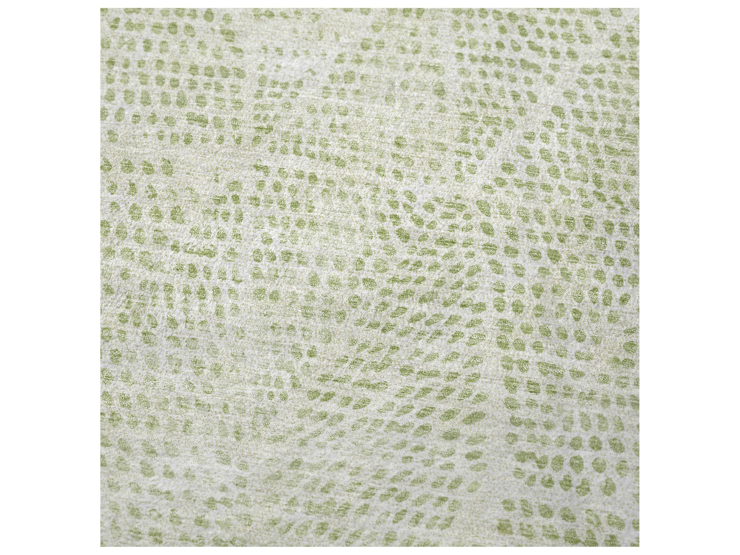 Dalyn Sherpa Green Polyester Throw