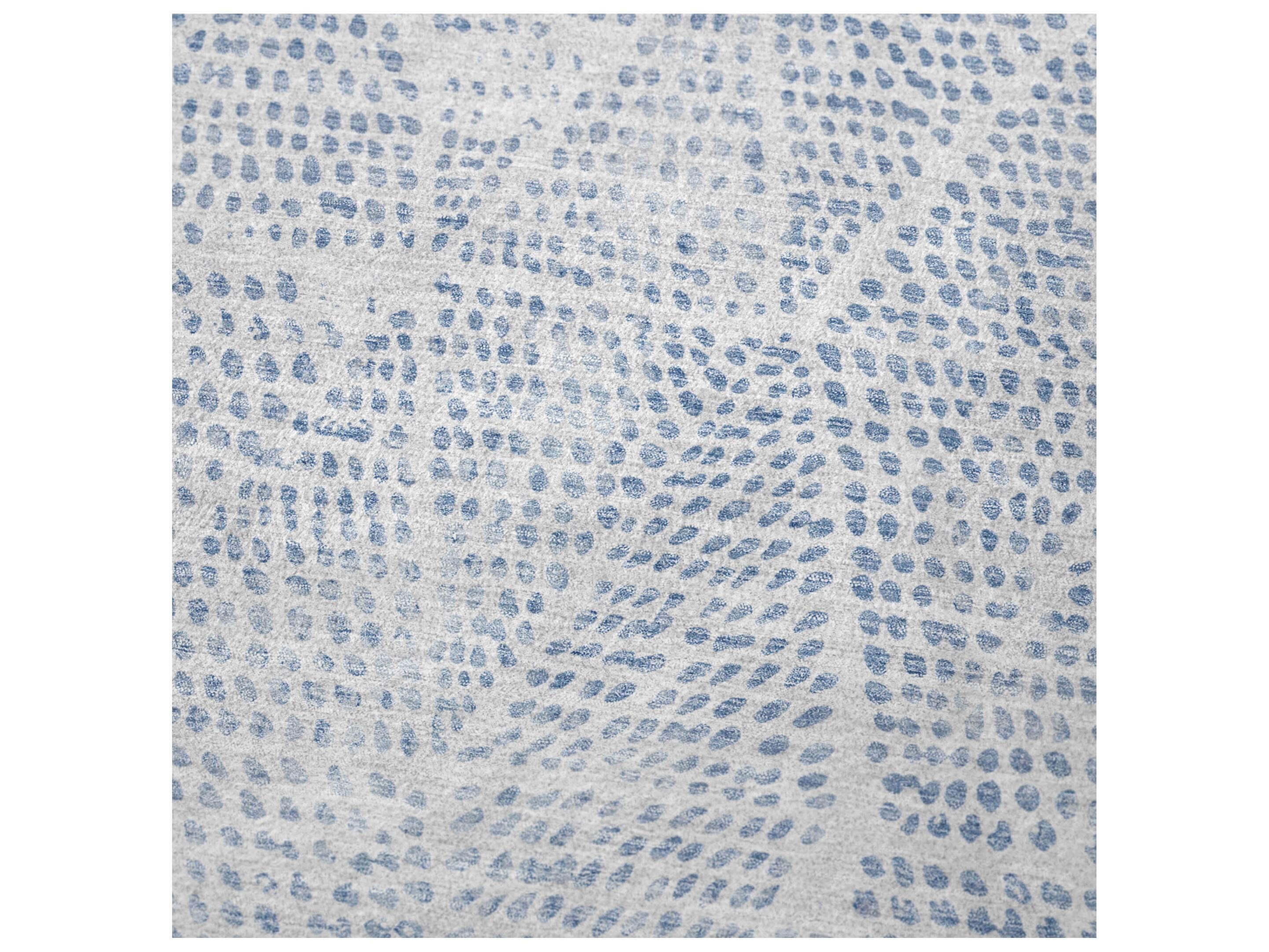 Dalyn Sherpa Blue Polyester Throw