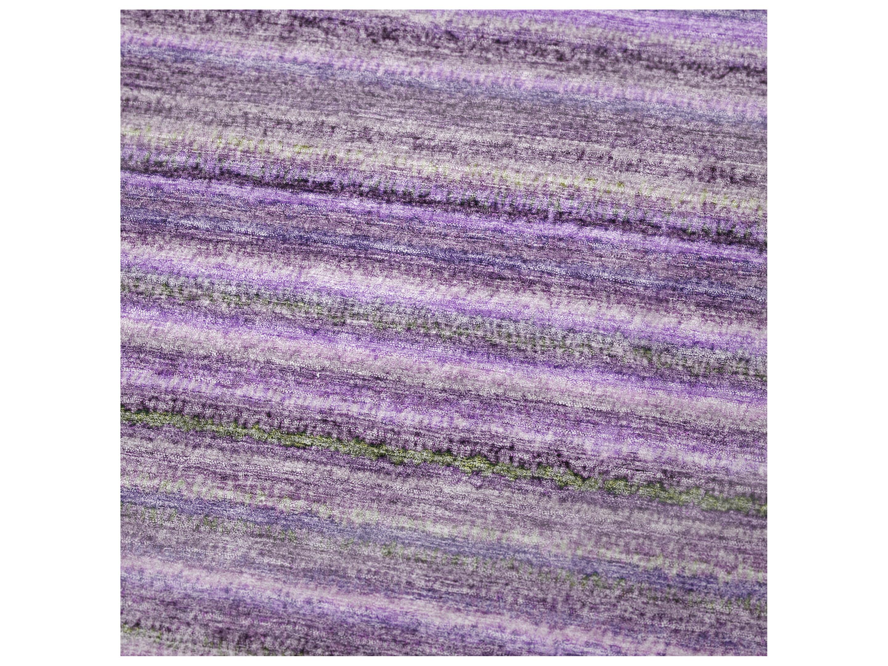 Dalyn Sherpa Purple Polyester Throw