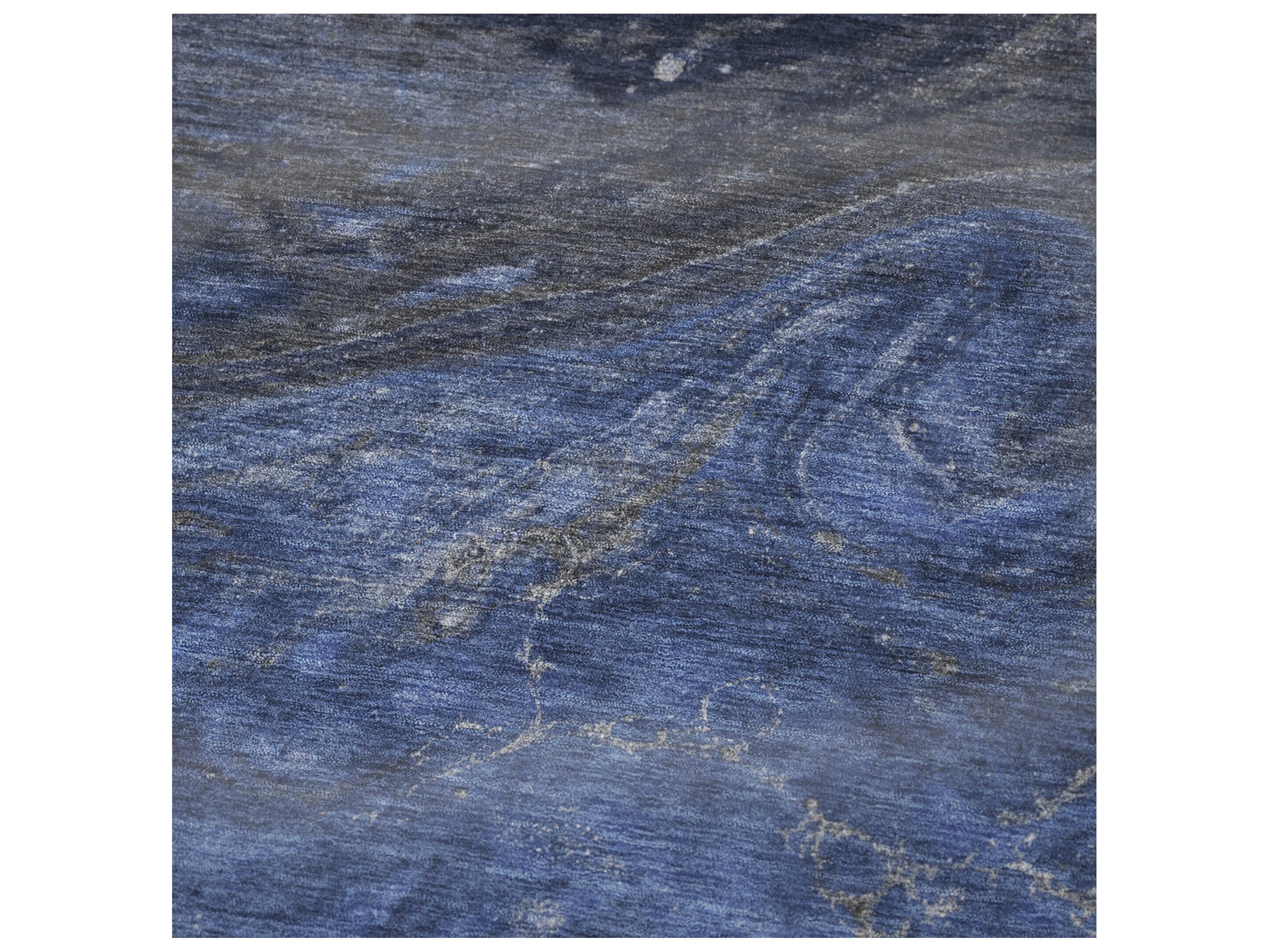 Dalyn Sherpa Blue Polyester Throw