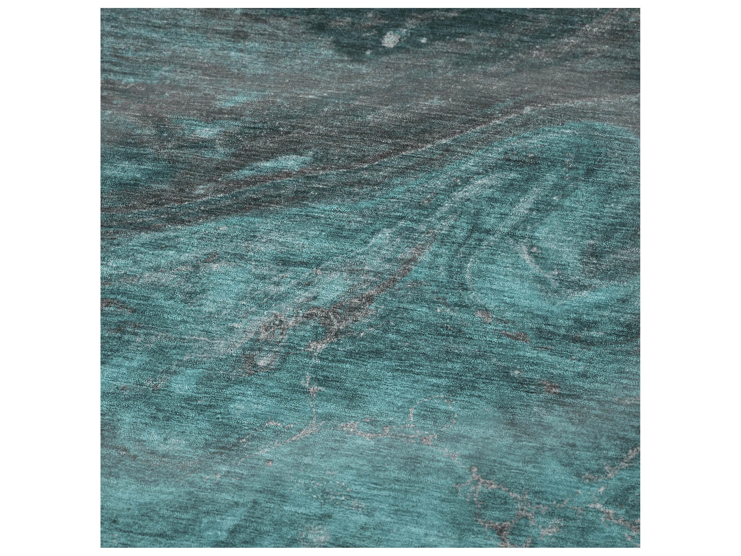 Dalyn Sherpa Teal Polyester Throw