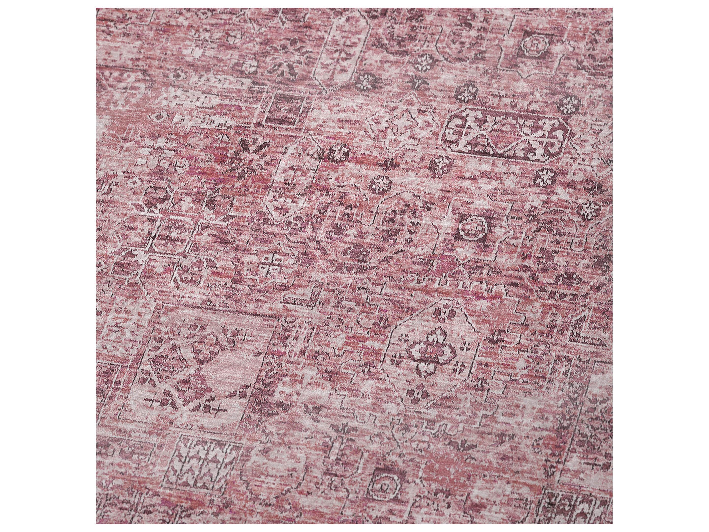 Dalyn Sherpa Pink Polyester Throw