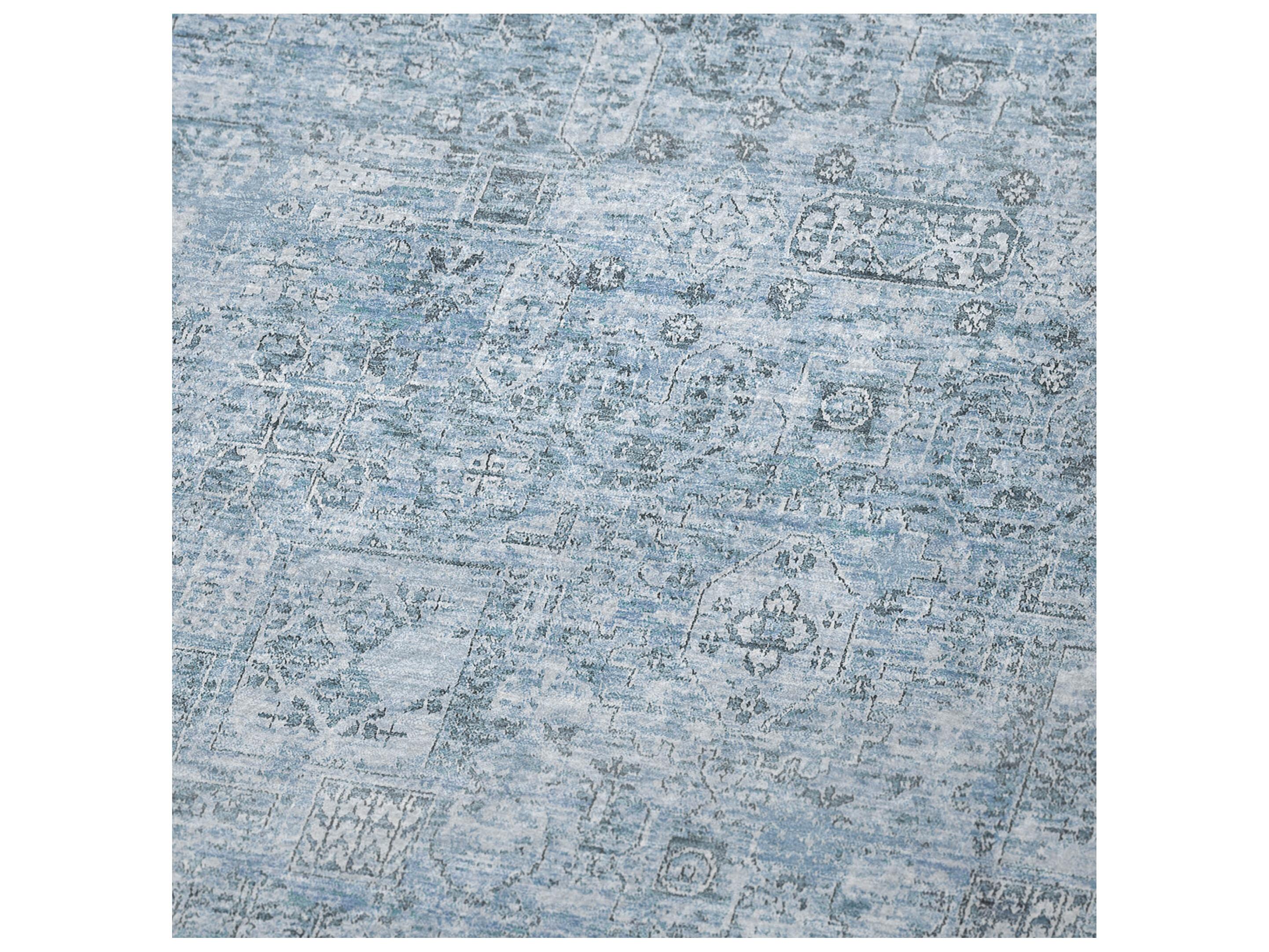 Dalyn Sherpa Blue Polyester Throw