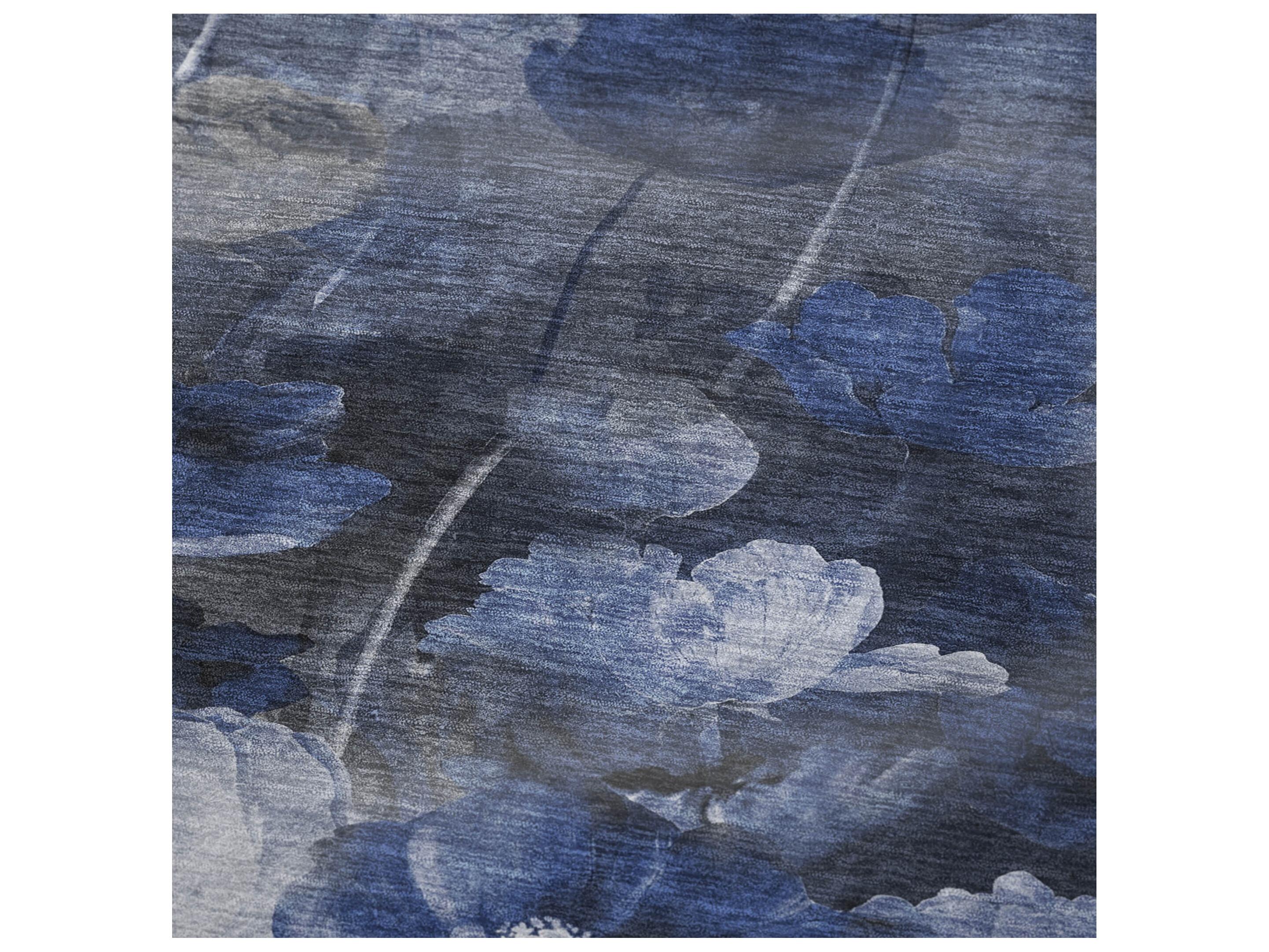 Dalyn Sherpa Blue Polyester Throw