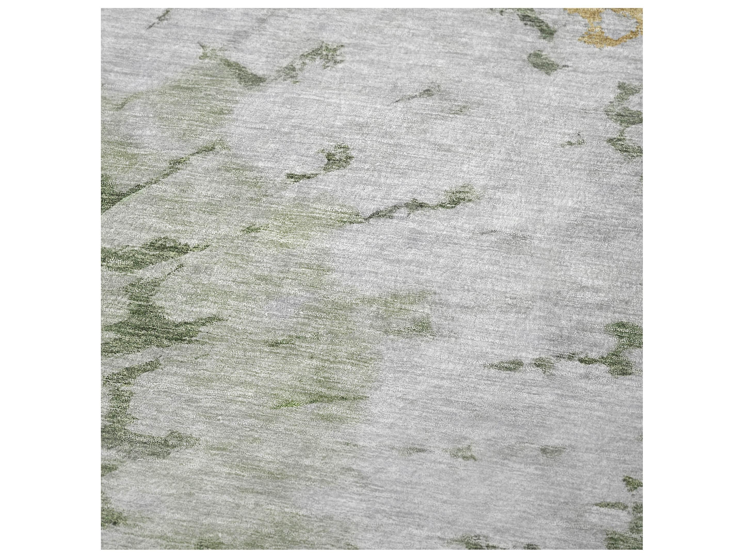 Dalyn Sherpa Green Polyester Throw