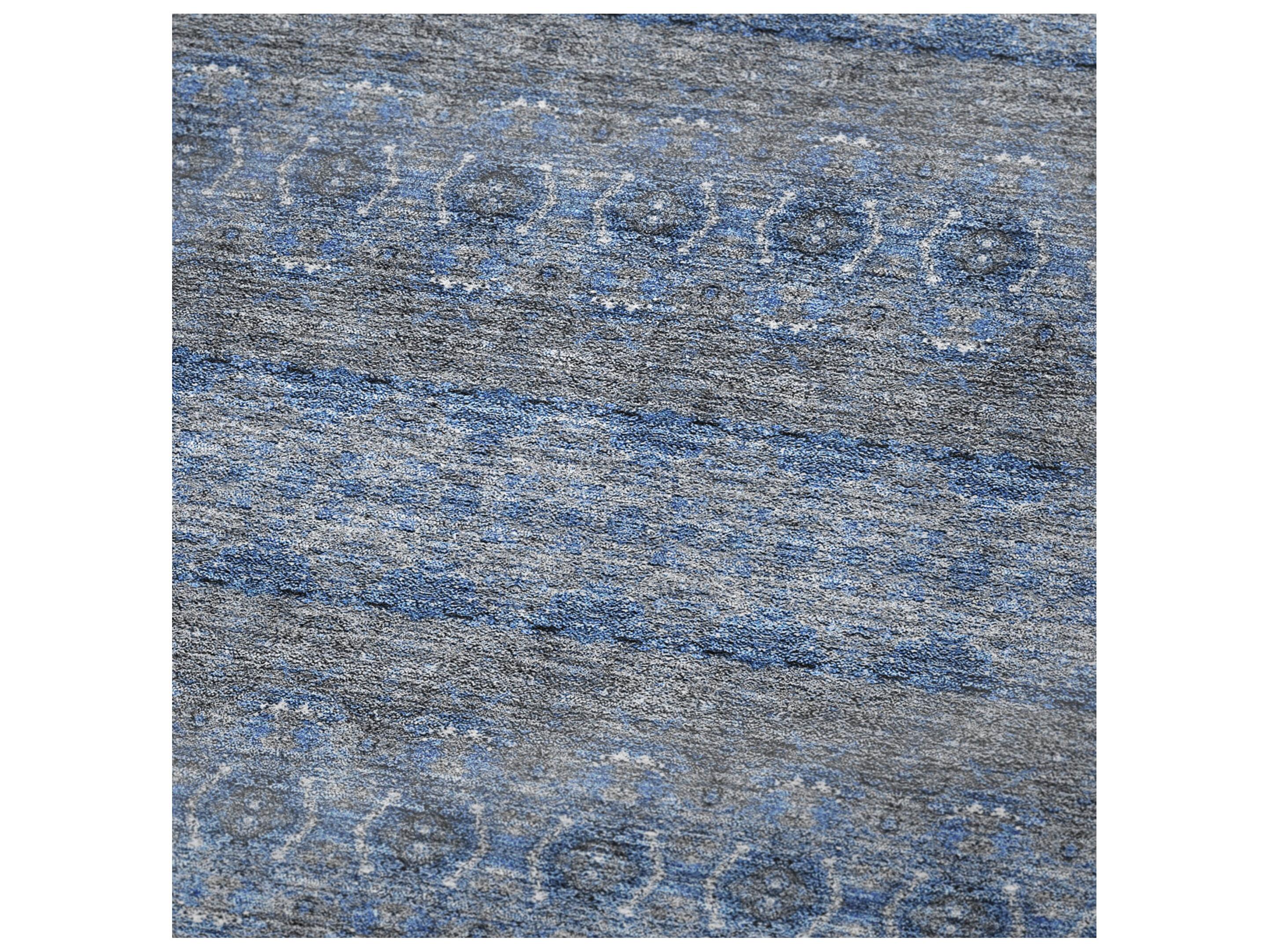 Dalyn Sherpa Blue Polyester Throw