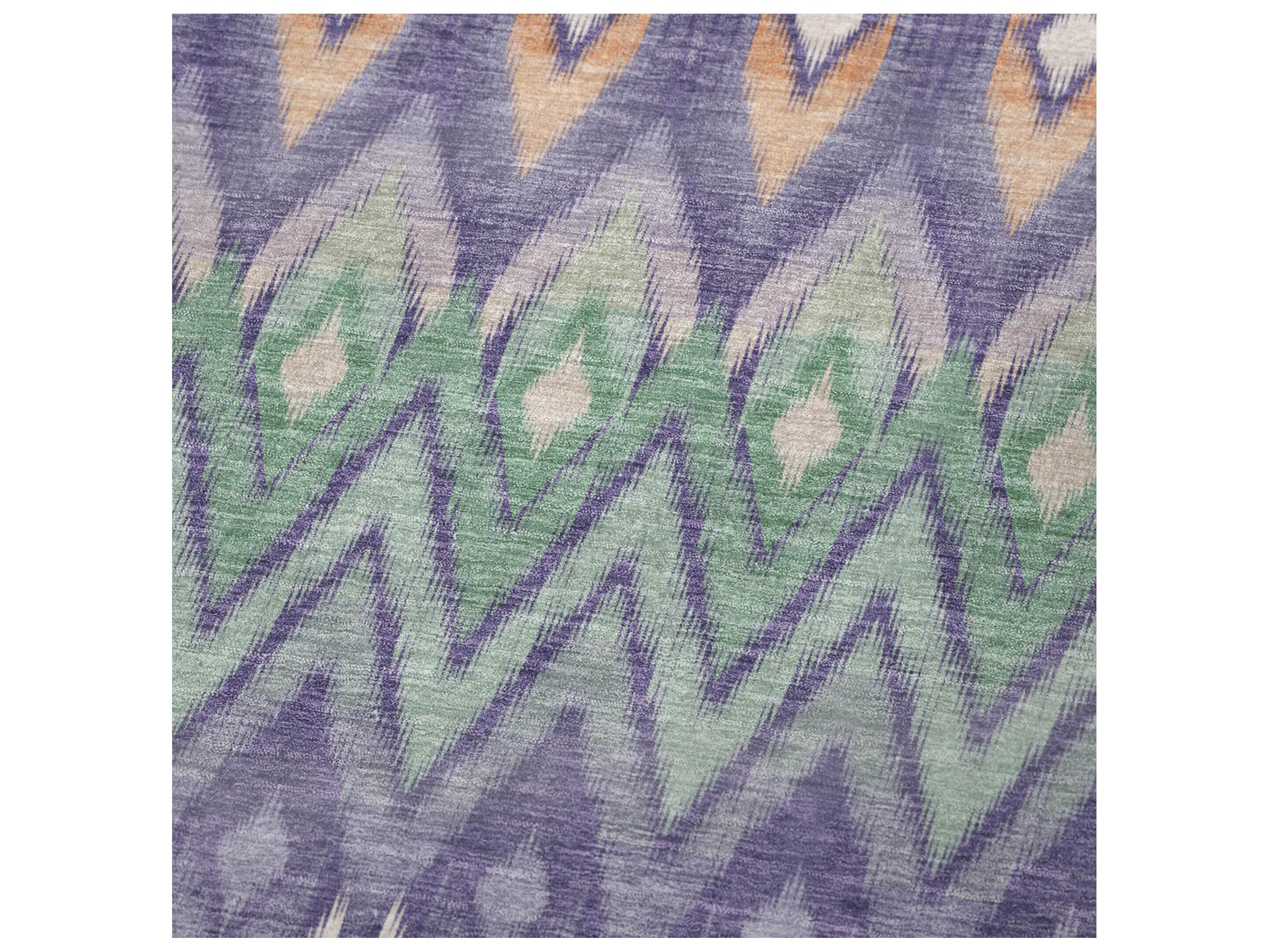 Dalyn Sherpa Purple Polyester Throw