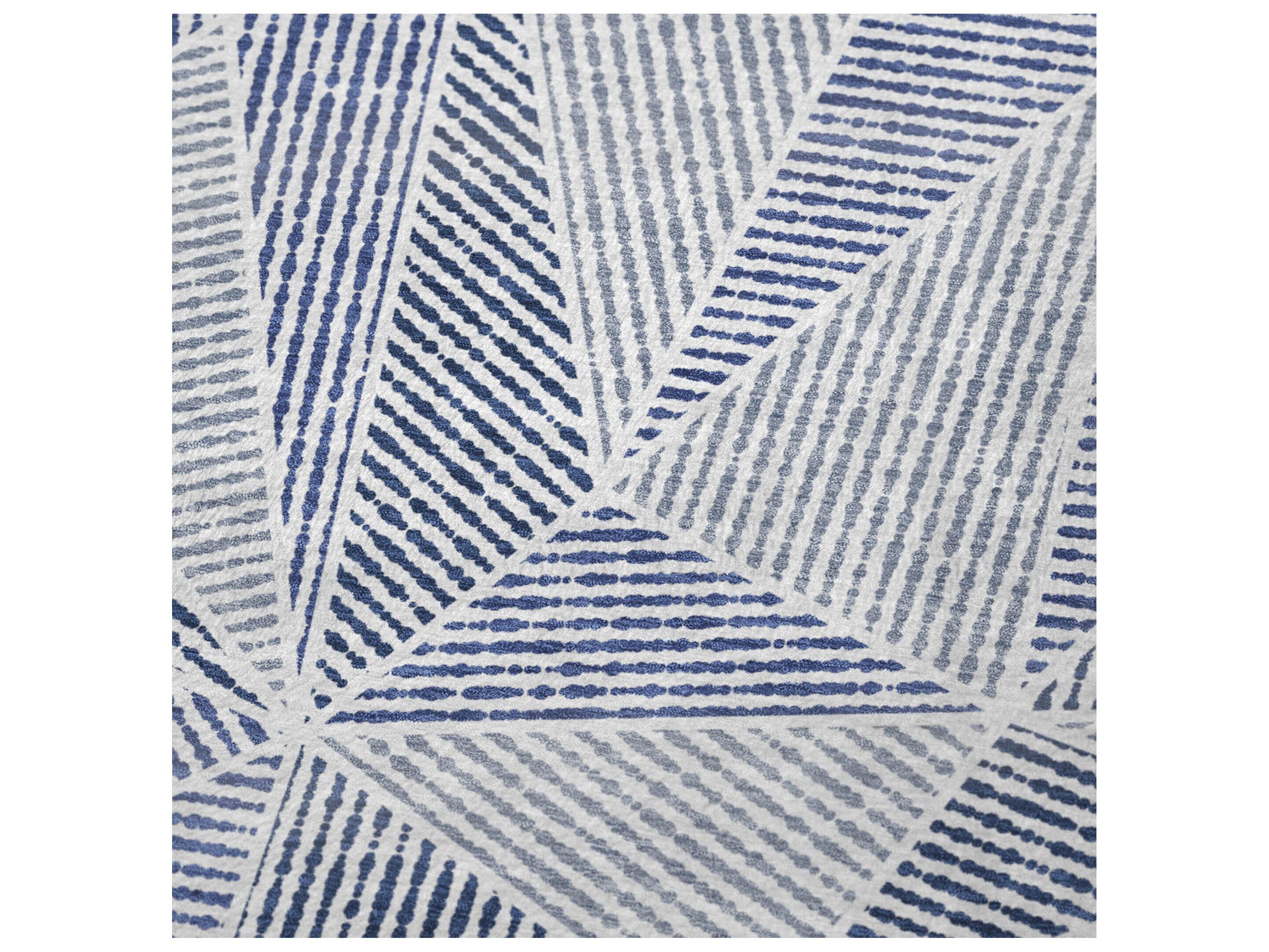 Dalyn Sherpa Blue Polyester Throw