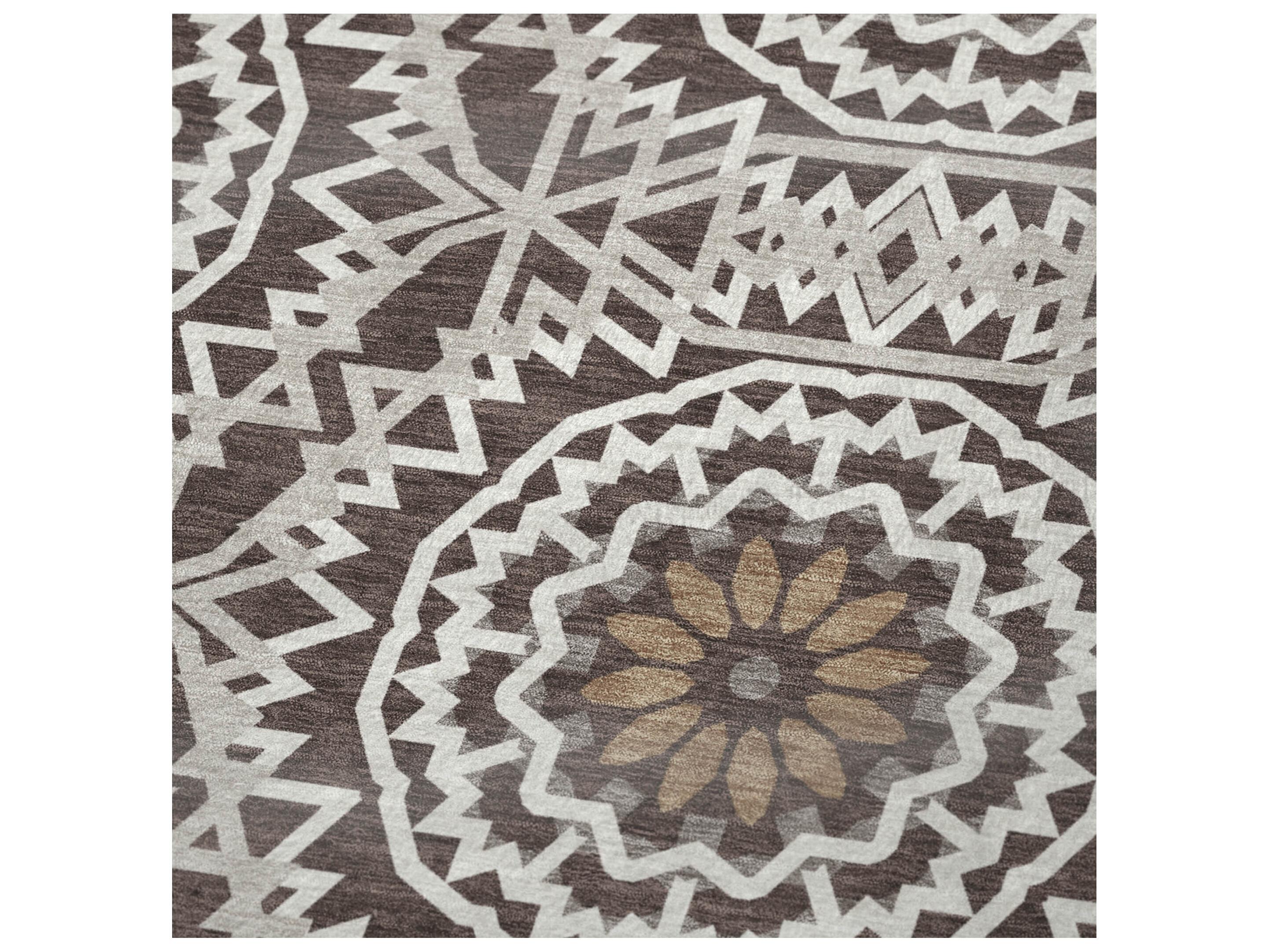 Dalyn Sherpa Brown Polyester Throw