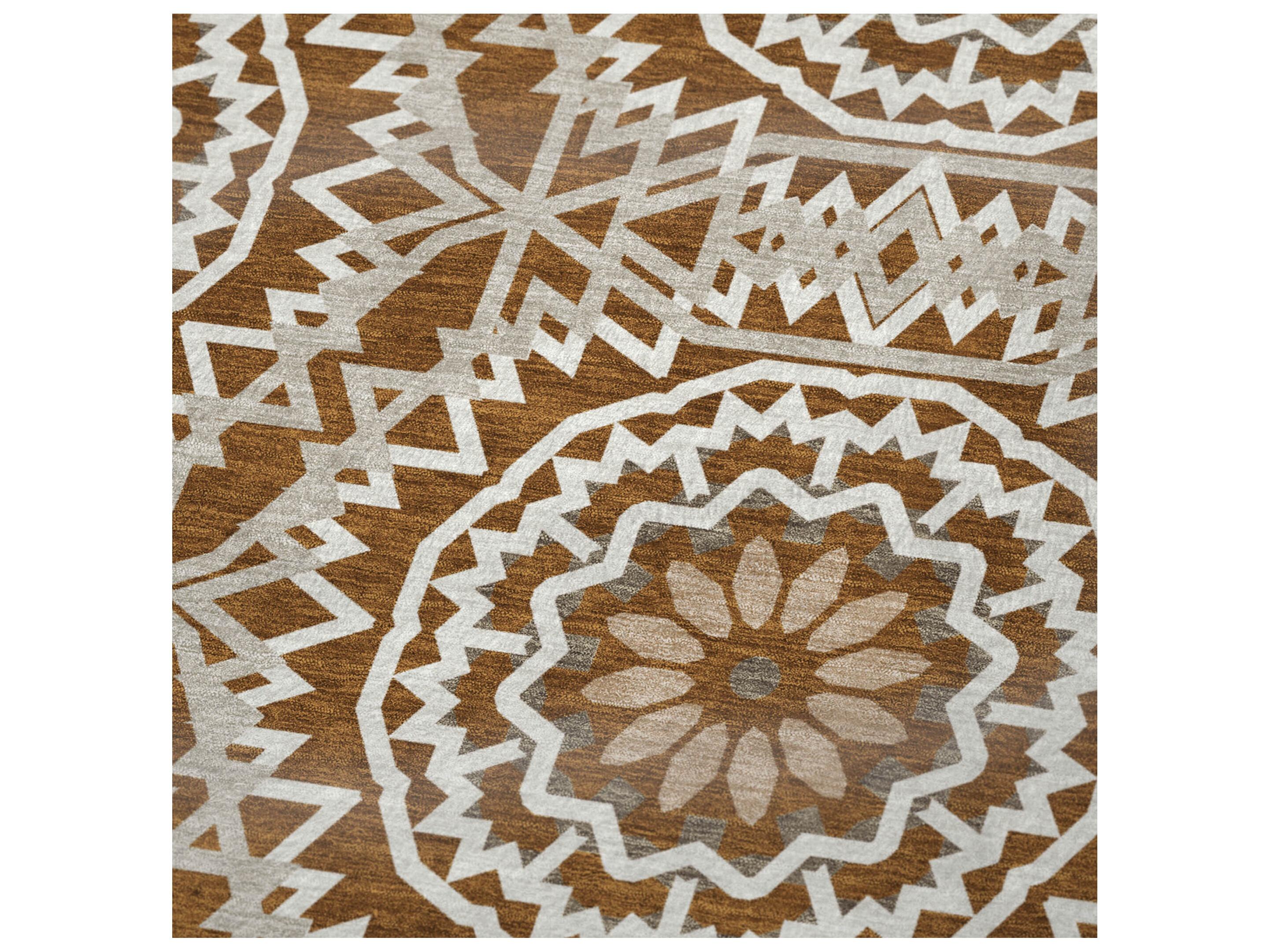 Dalyn Sherpa Orange Polyester Throw