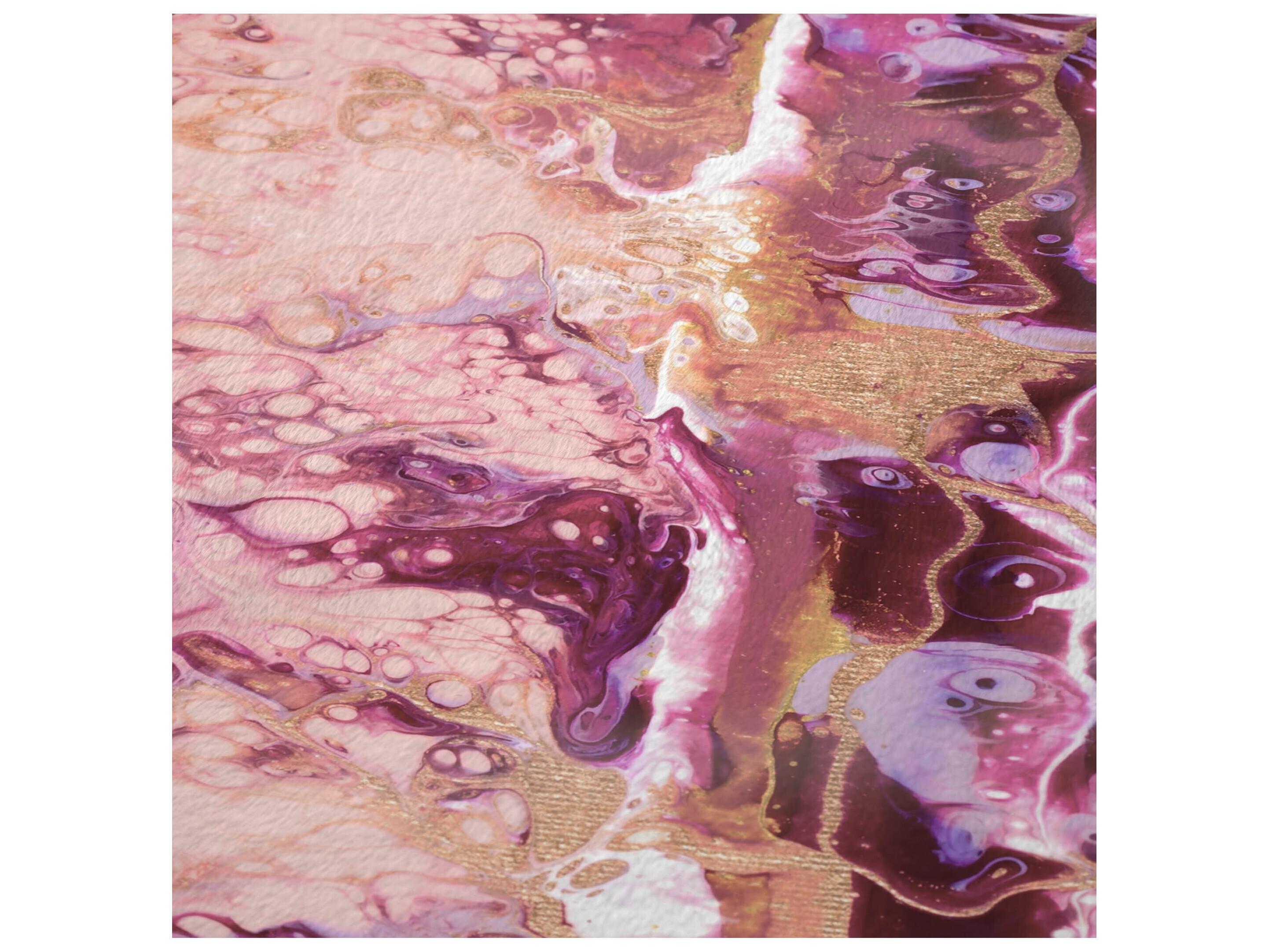 Dalyn Sherpa Pink Polyester Throw