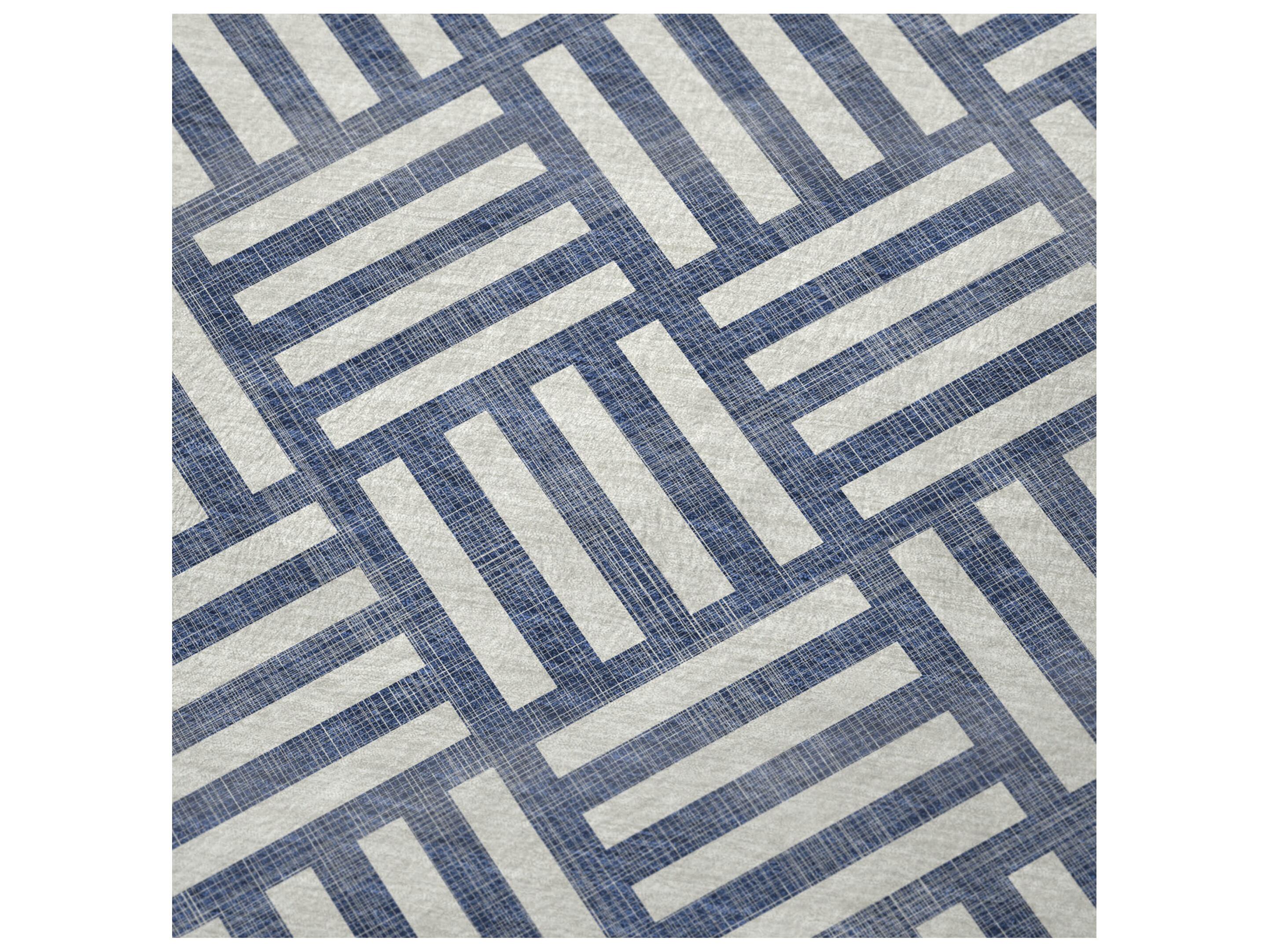 Dalyn Sherpa Blue Polyester Throw