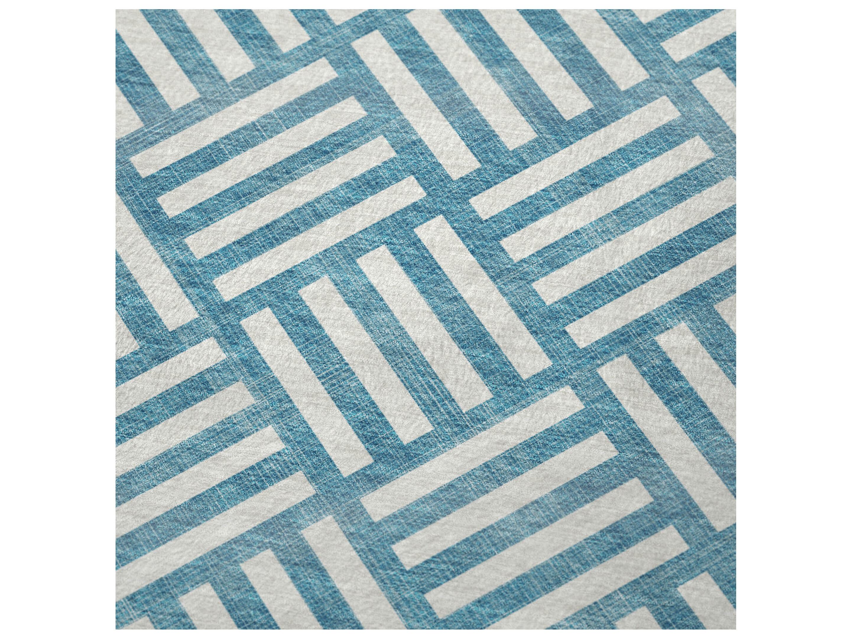 Dalyn Sherpa Teal Polyester Throw