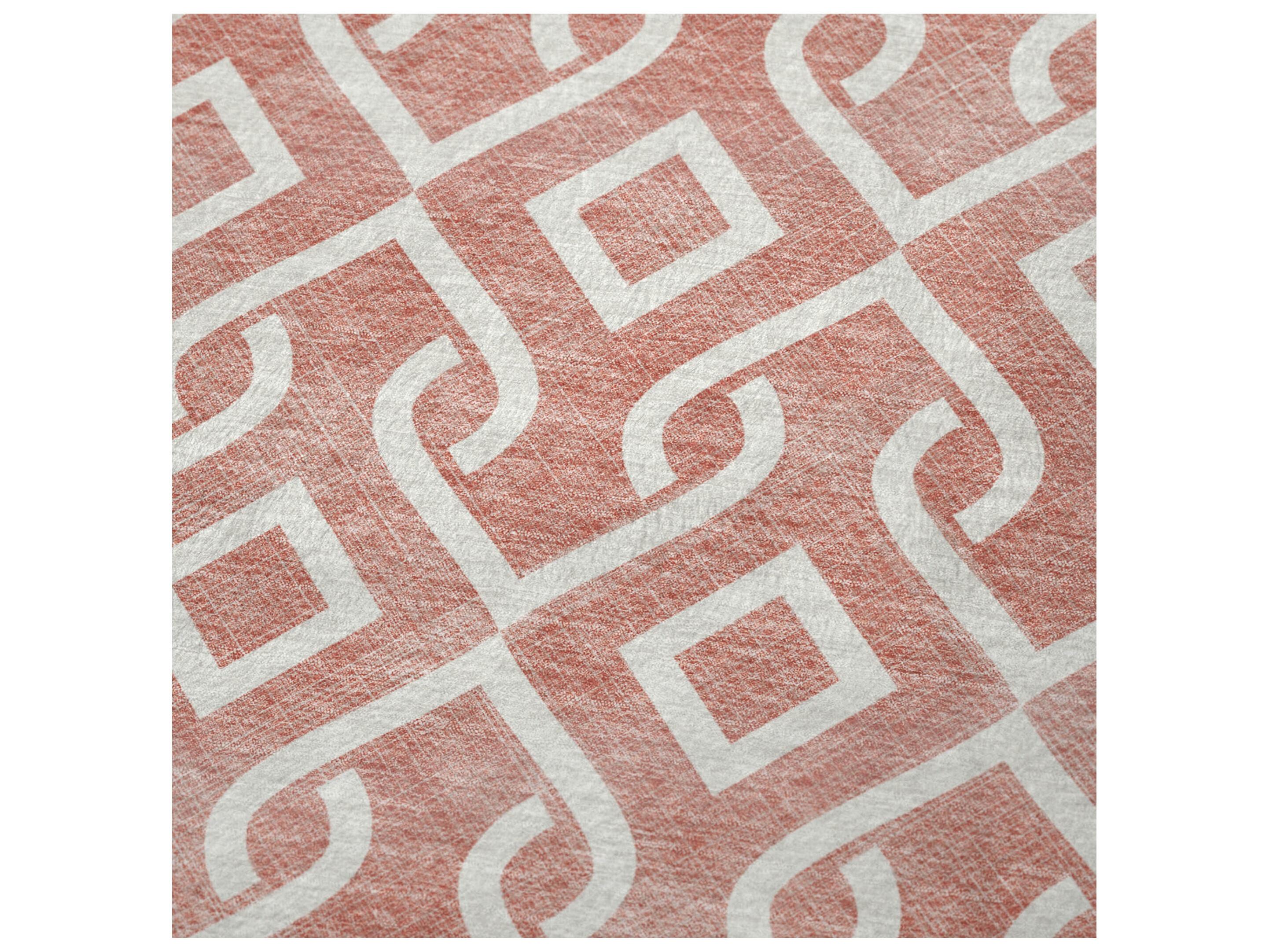 Dalyn Sherpa Orange Polyester Throw