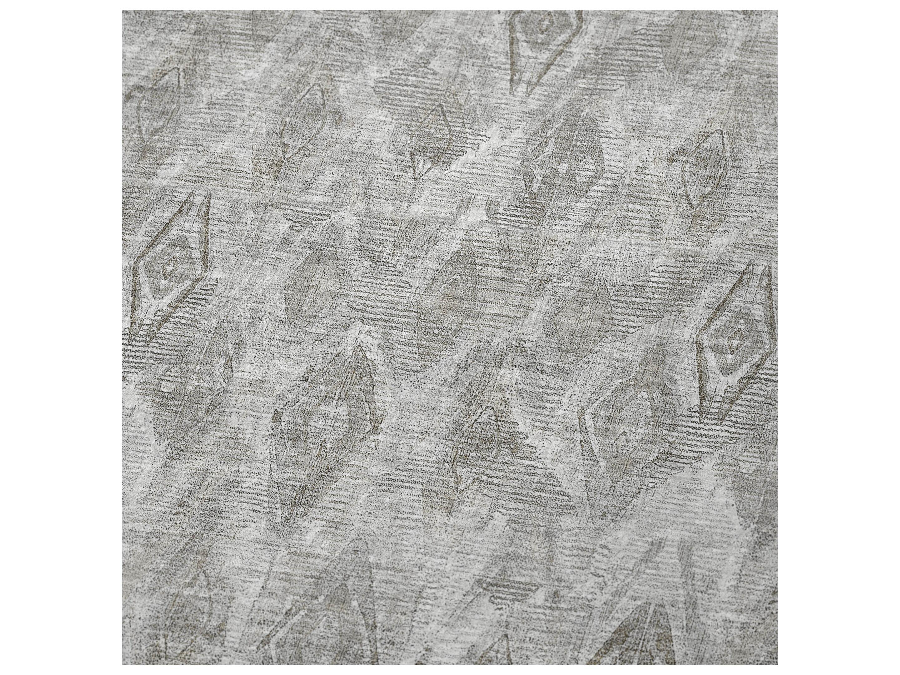 Dalyn Sherpa Gray Polyester Throw