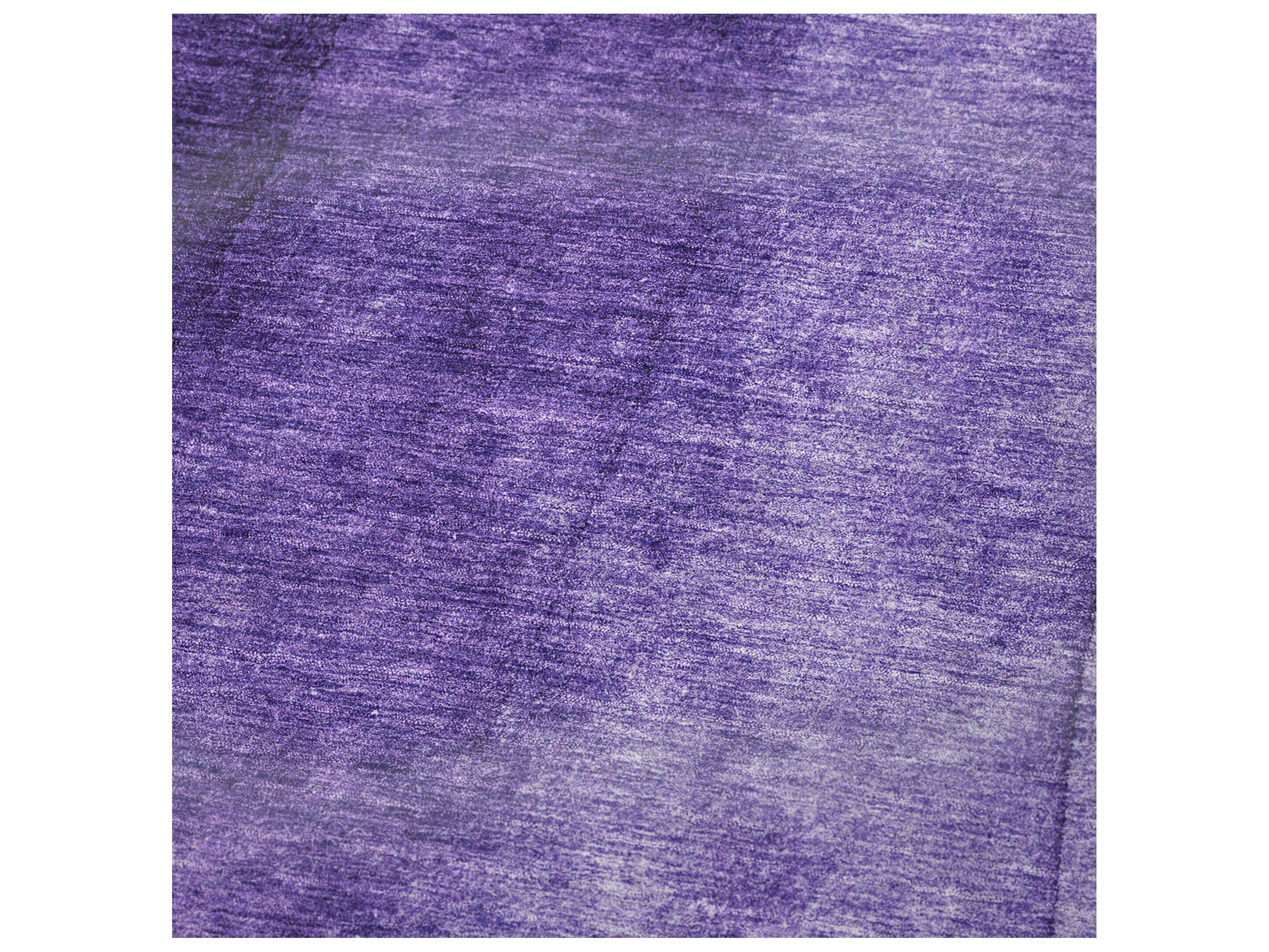 Dalyn Sherpa Purple Polyester Throw