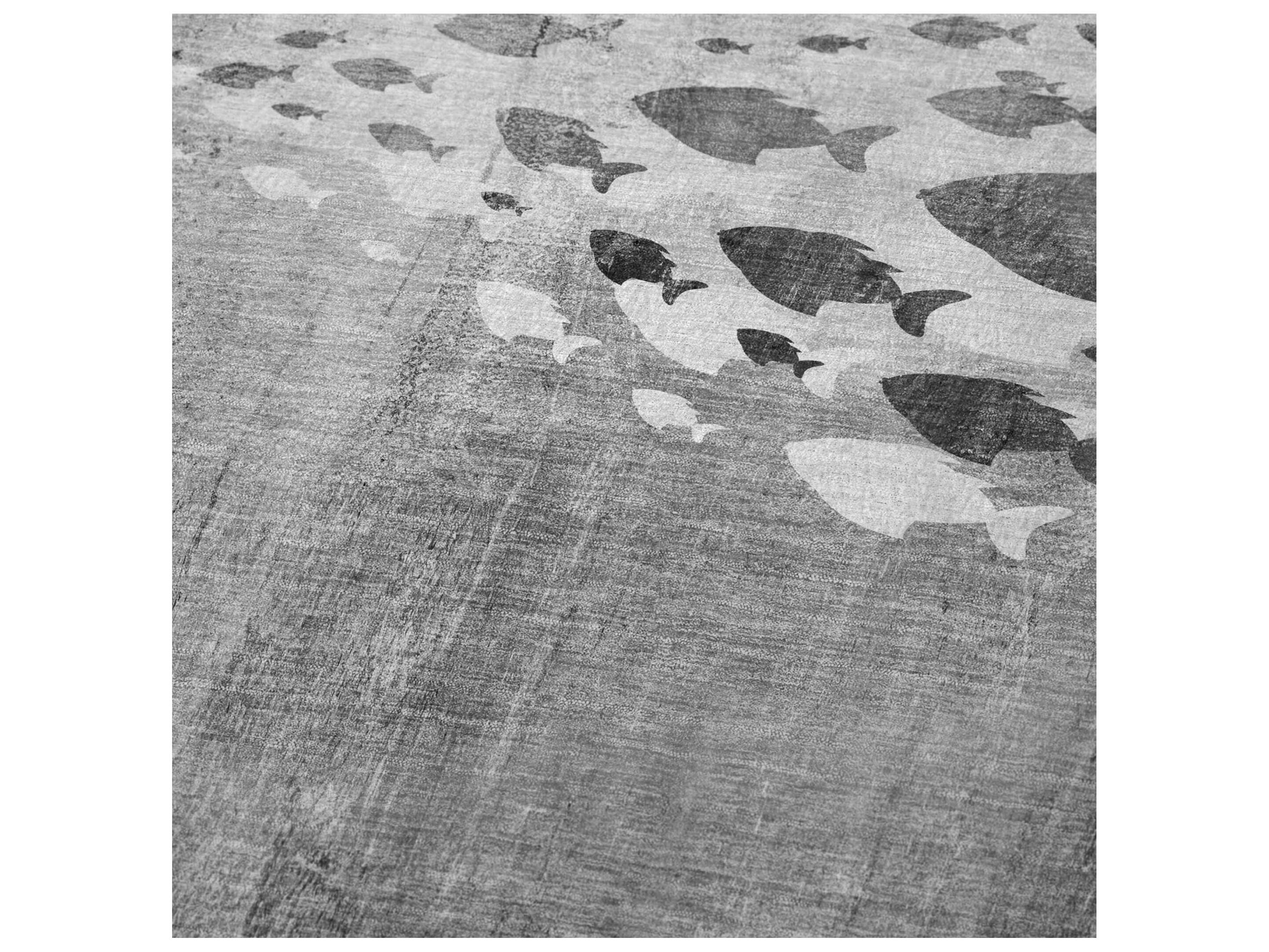 Dalyn Sherpa Gray Polyester Throw