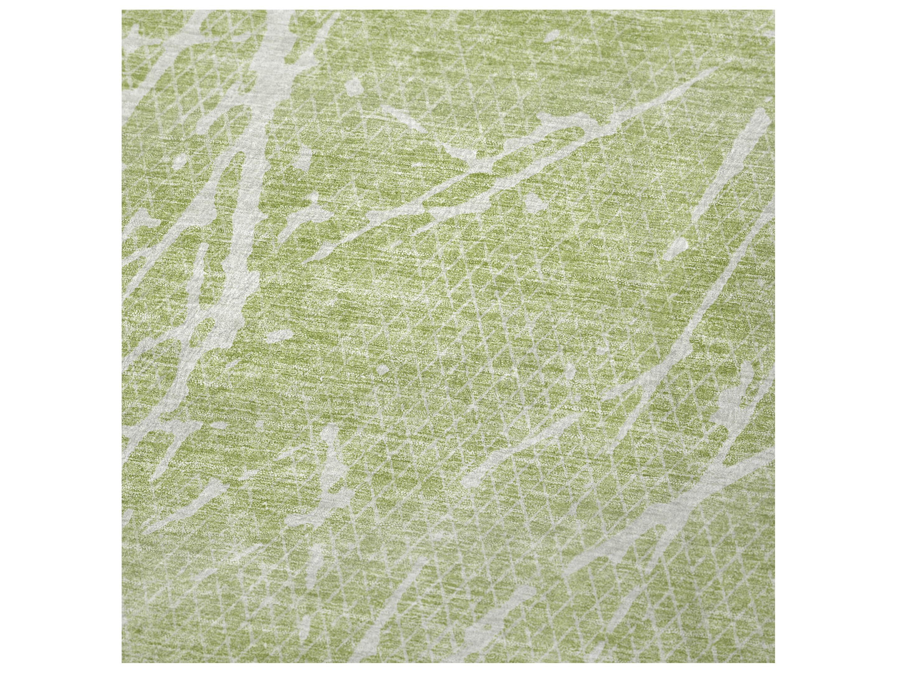 Dalyn Sherpa Green Polyester Throw