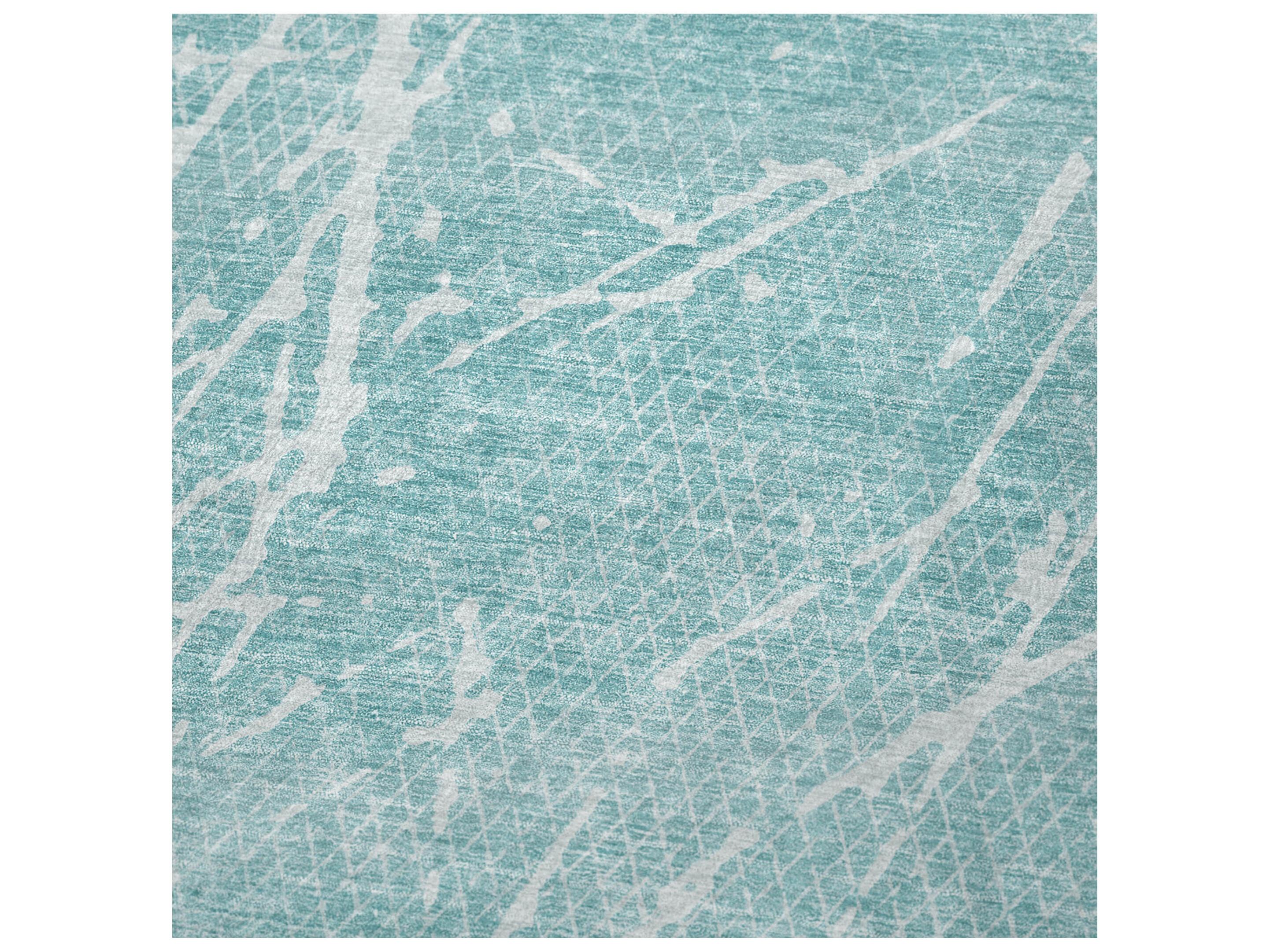 Dalyn Sherpa Teal Polyester Throw