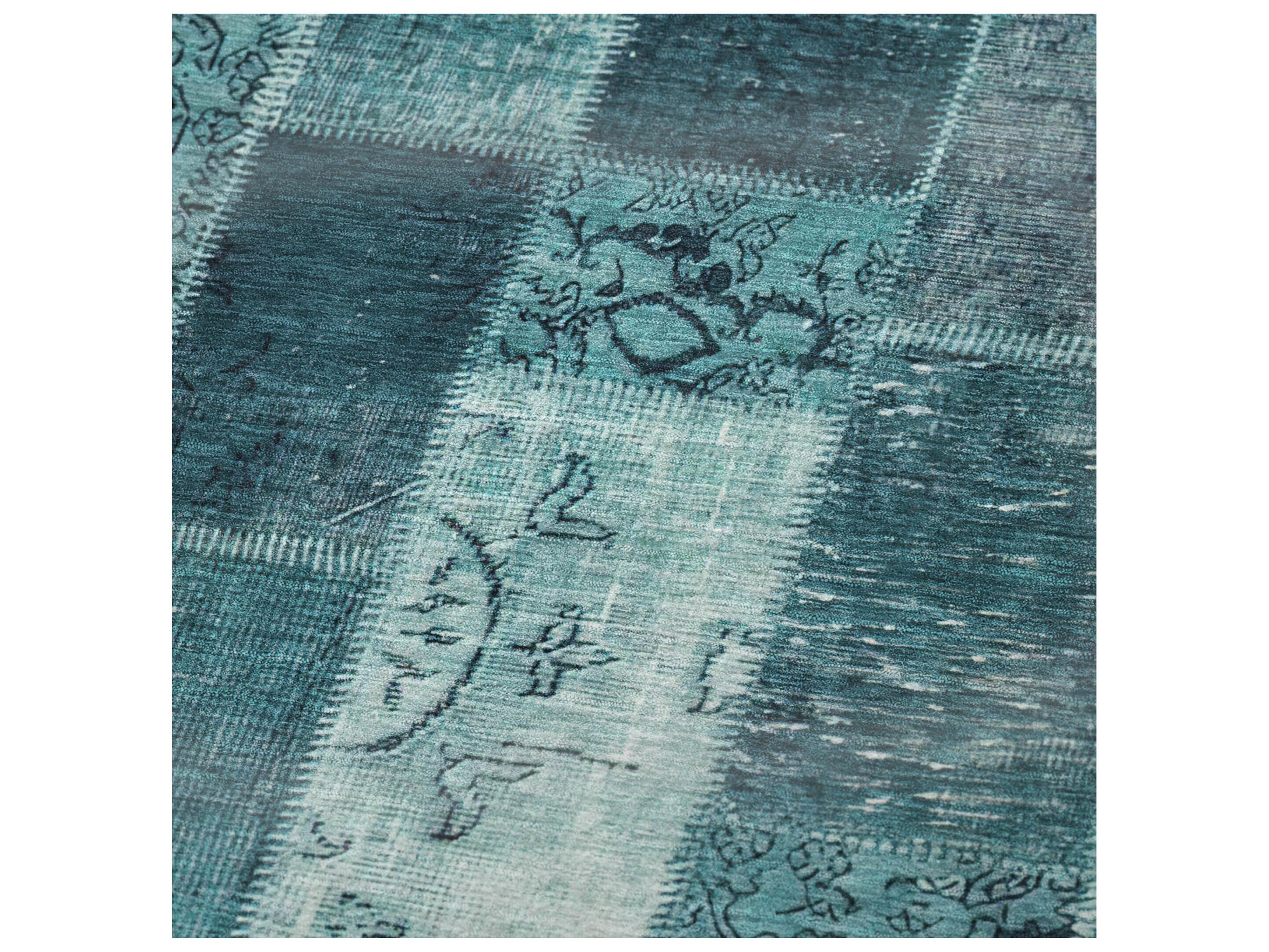 Dalyn Sherpa Teal Polyester Throw