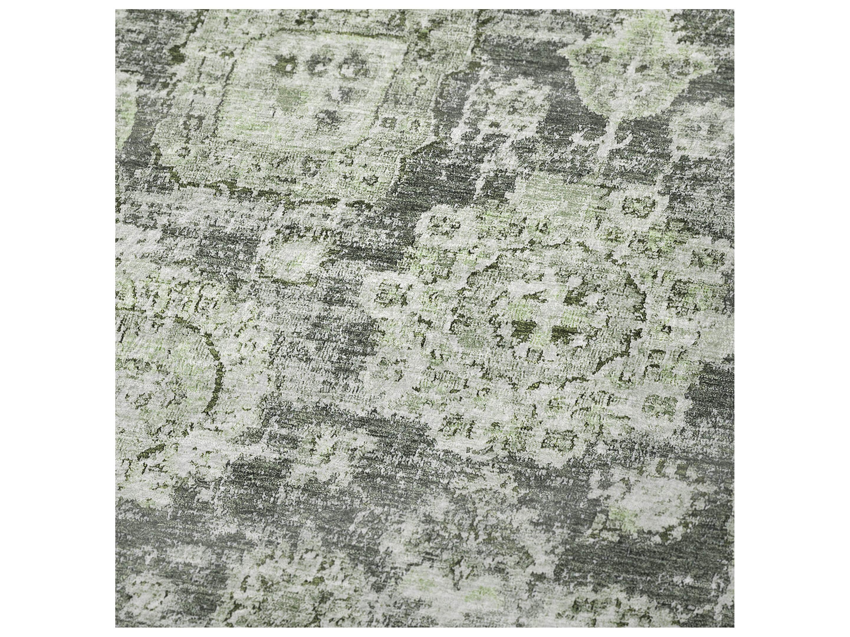 Dalyn Sherpa Green Polyester Throw