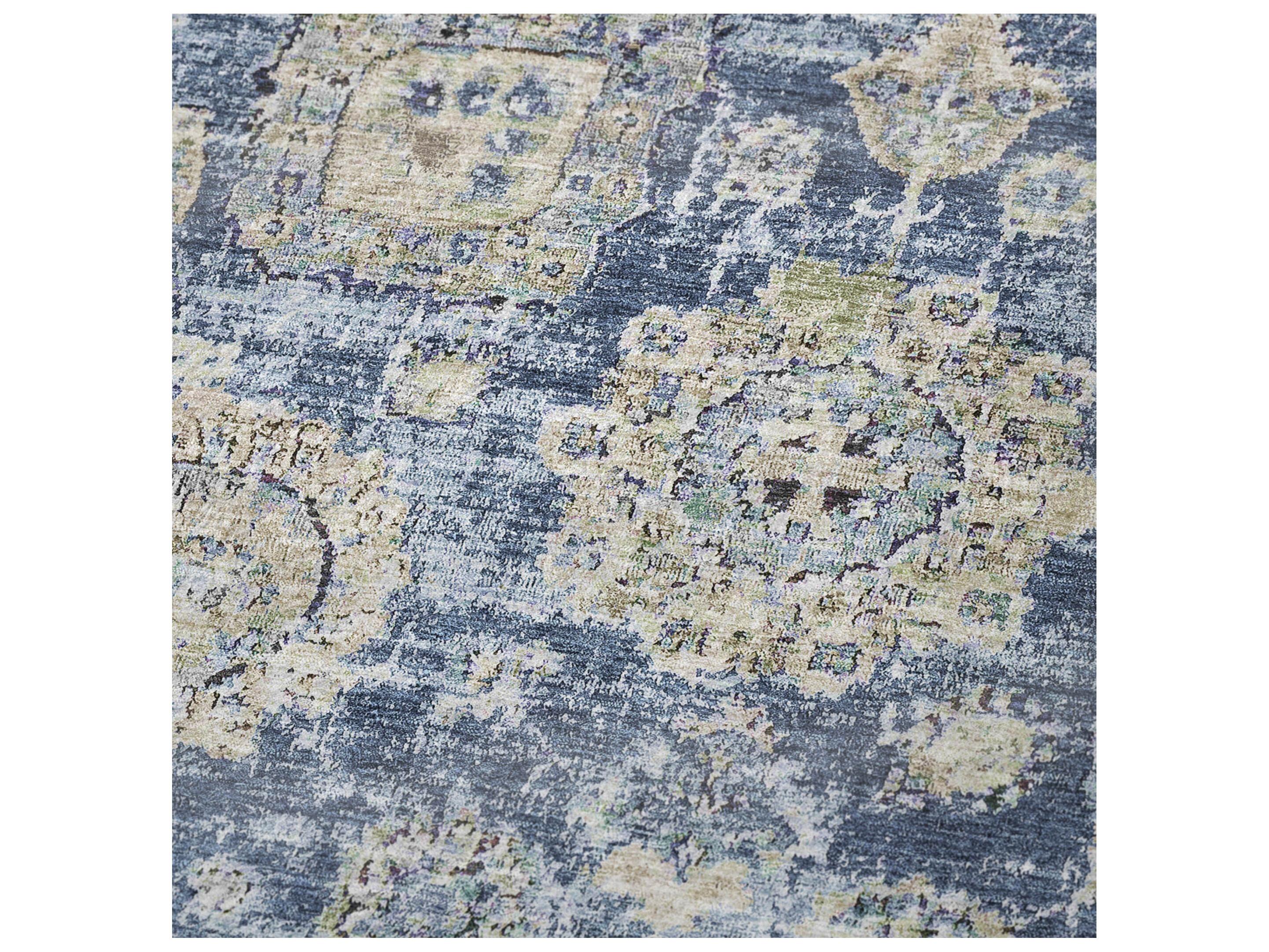 Dalyn Sherpa Blue Polyester Throw