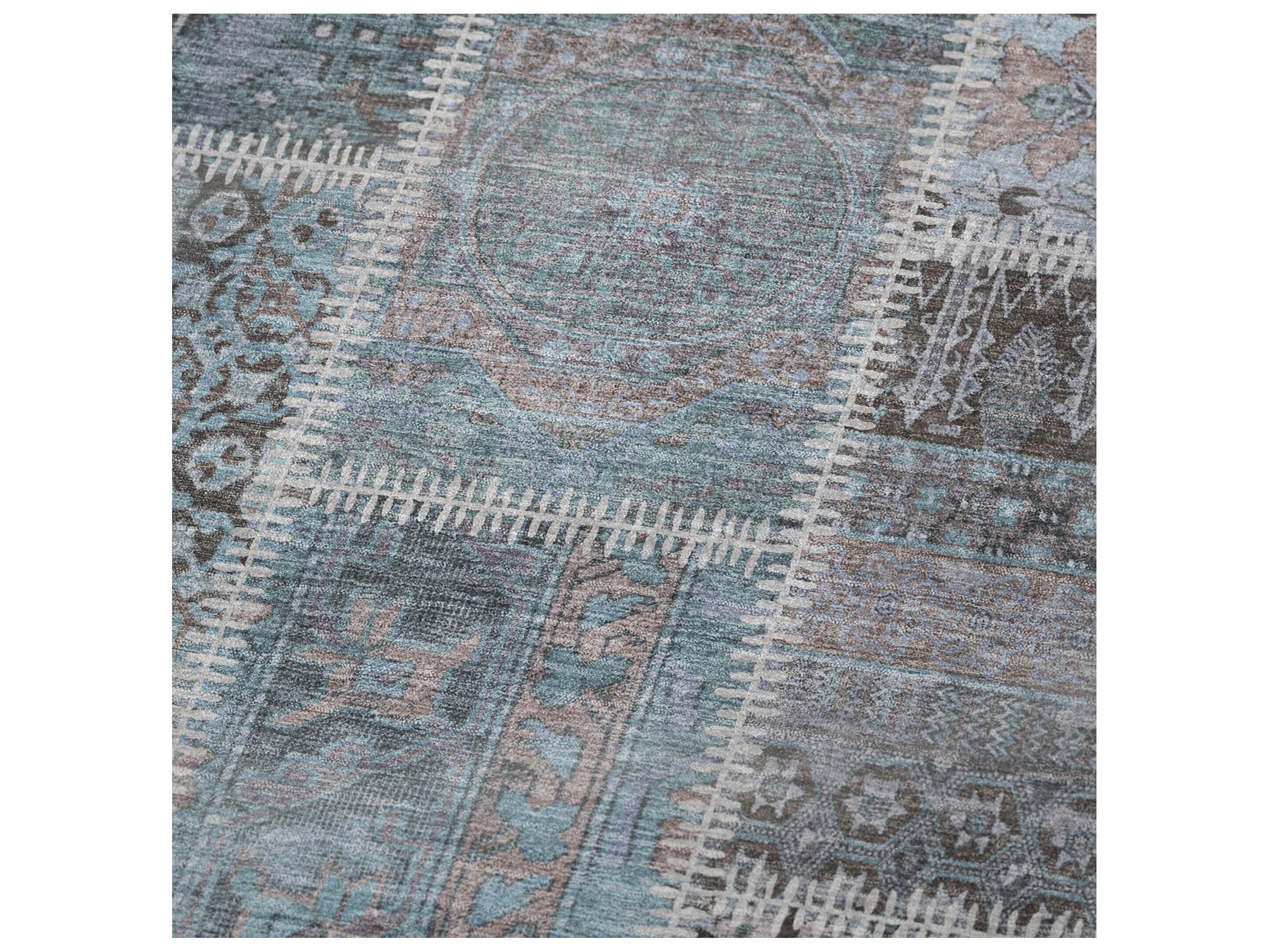 Dalyn Sherpa Teal Polyester Throw