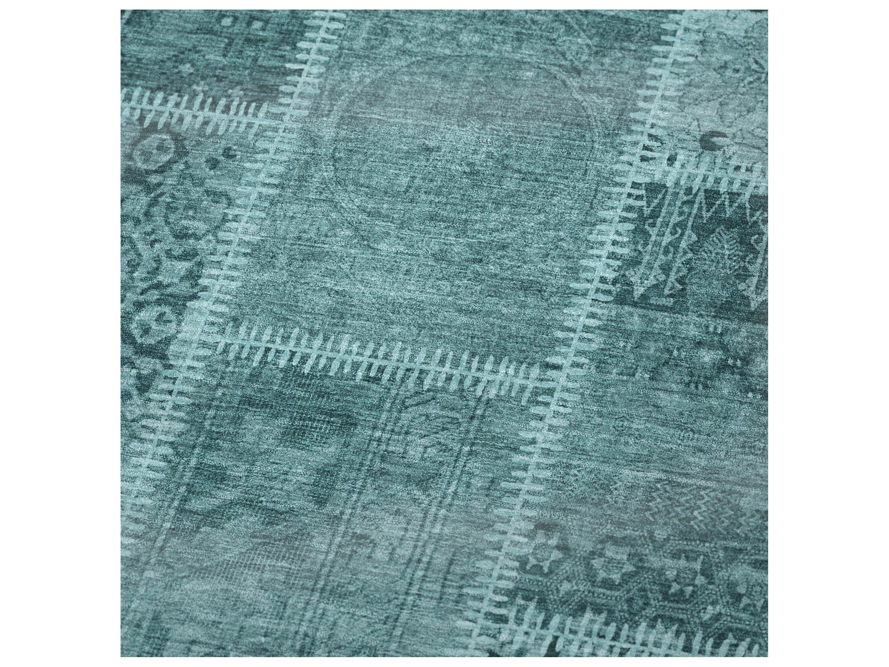 Dalyn Sherpa Teal Polyester Throw